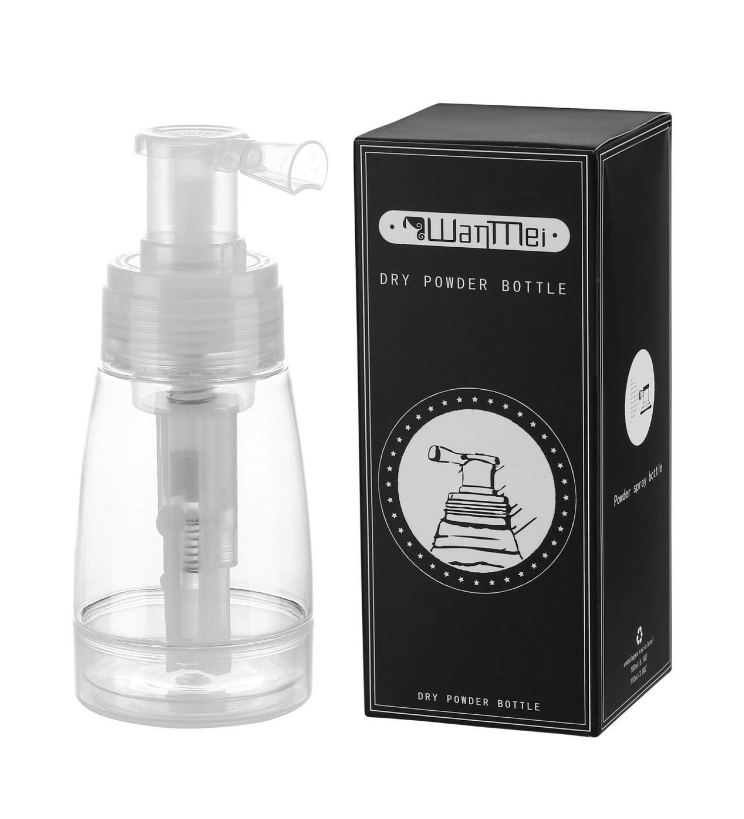 CCbeauty 6 oz Powder Spray Bottle - Travel-Friendly Dismountable Cosmetics Bottle 180 ml with Locking Nozzle - Buy Online on SooperMarket.com