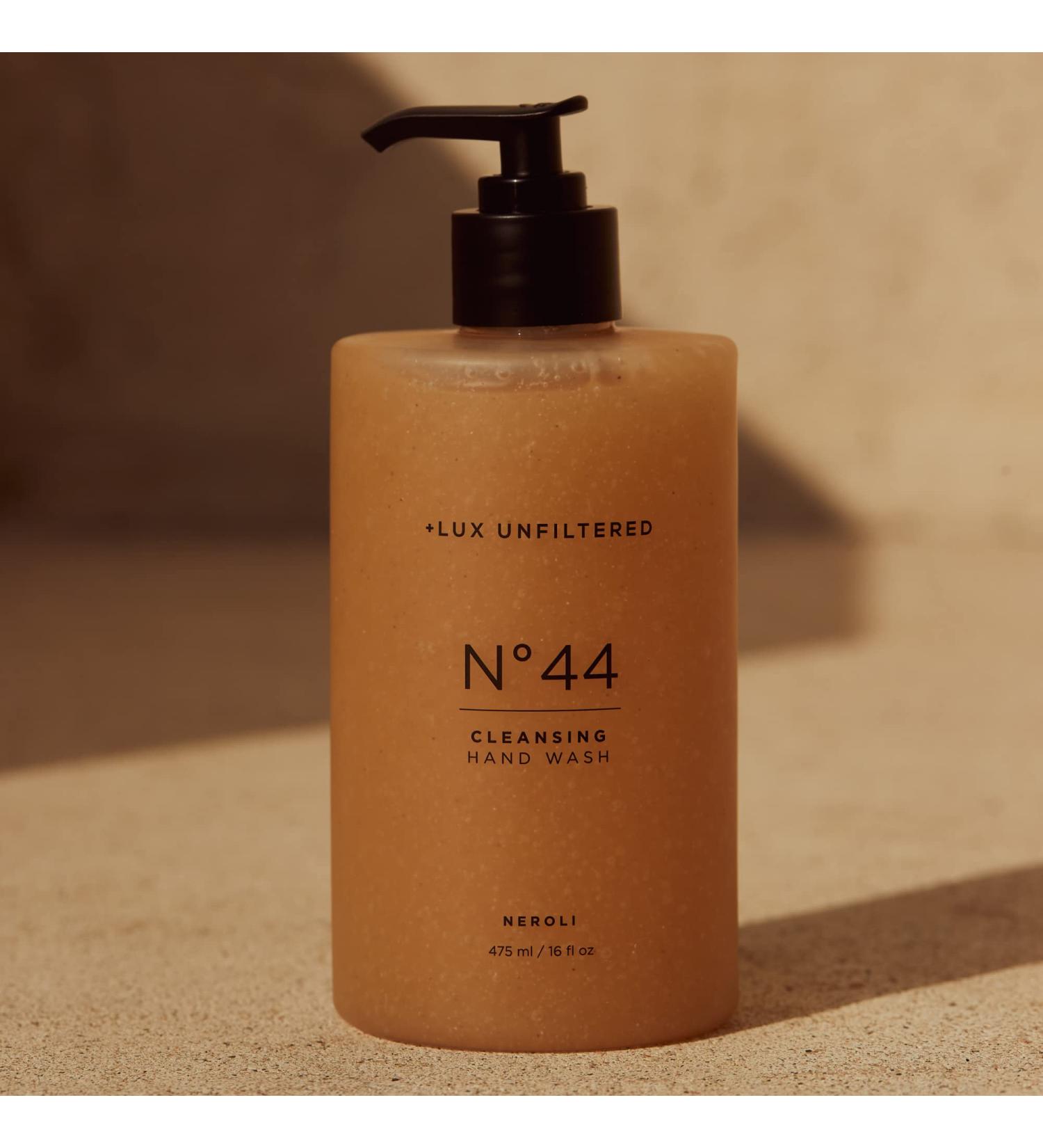 Lux Unfiltered N 44 Neroli Hand Wash - Moisturizing Liquid Soap for Men & Women - Gluten-Free, Cruelty-Free & Vegan - Hydrating & Exfoliating - Buy Online on SooperMarket.com
