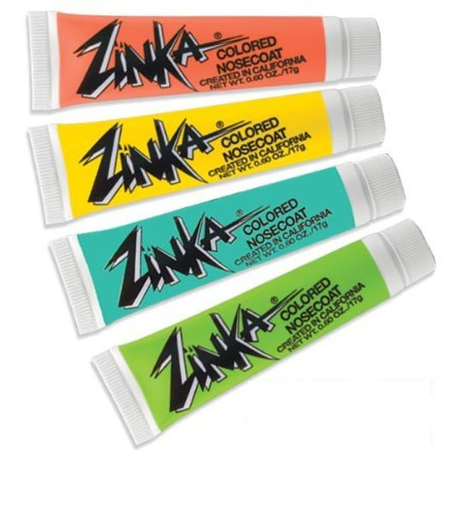 Zinka 4 Pack Neon Green/Yellow/Orange/Teal