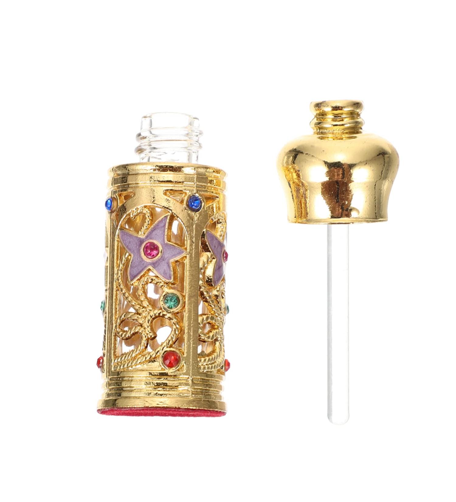 Essential Oil Empty Bottle - Perfume Storage & Dispensing for Arabia | Delicate Middle East Decor - Buy Online on SooperMarket.com
