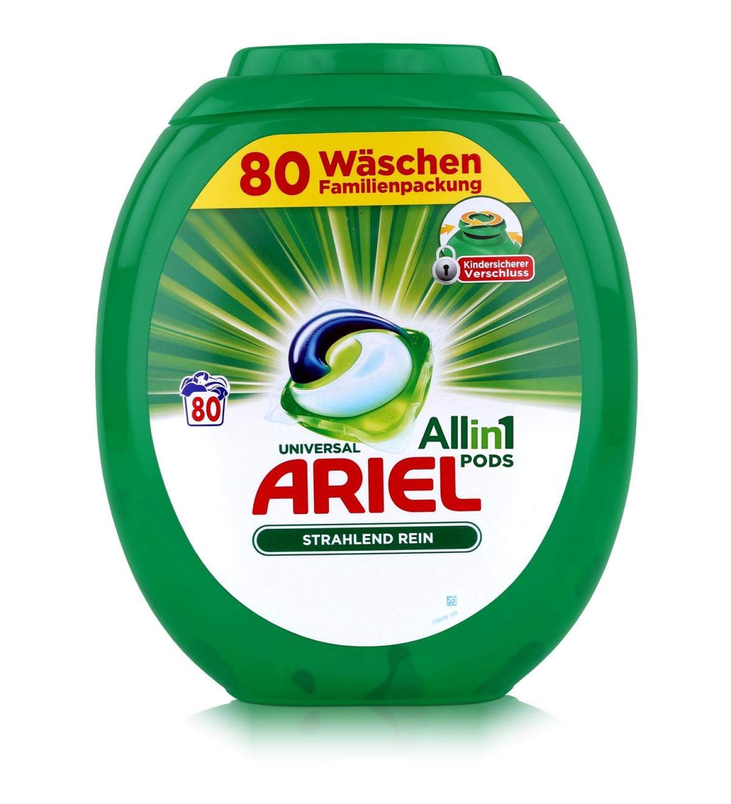 Ariel All-in-1 PODS Universal - 90 Loads 2561g | Powerful Stain Removal & Fresh Scent | International Shipping Available - Buy Online on SooperMarket.com