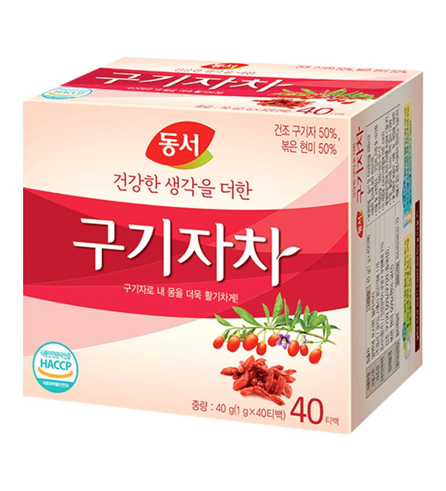 Dongsuh Gojiberry Tea (1g*40 Tea Bags) 40g
