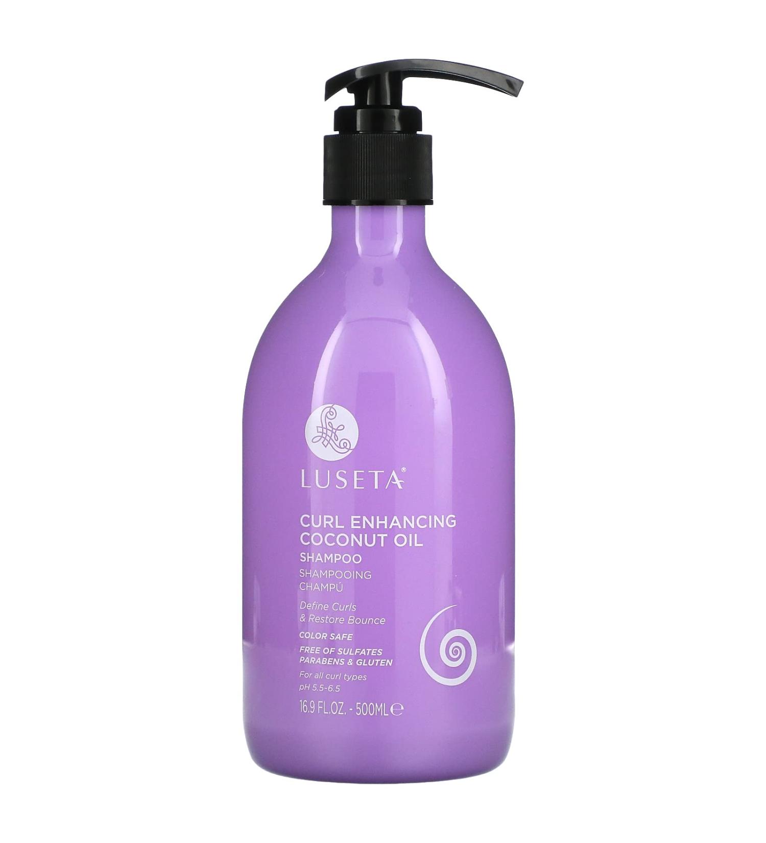 Luseta Beauty Curl Enhancing Coconut Oil Shampoo 16.9 fl oz (500 ml)