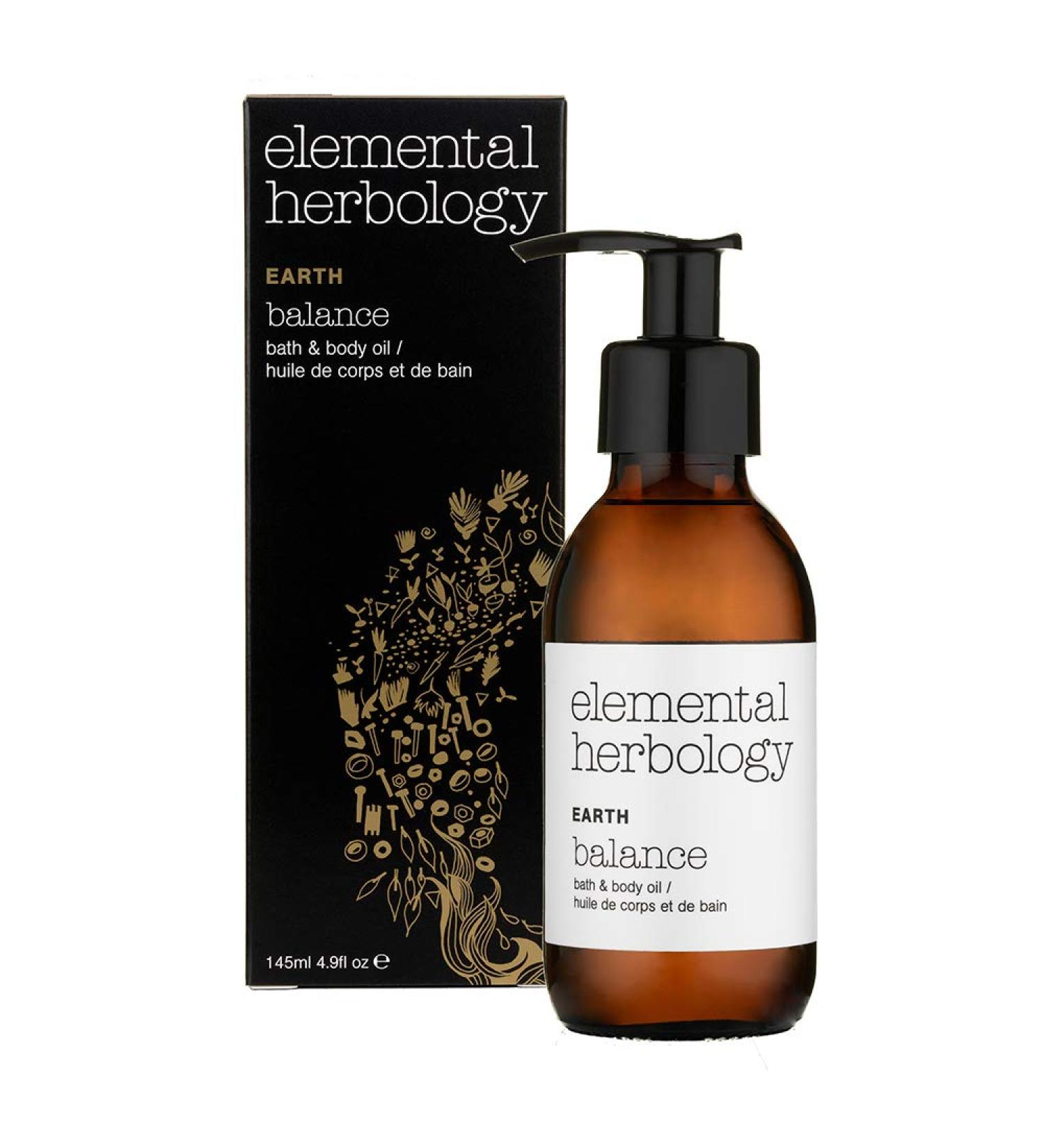 Buy Earth Balance Bath and Body Oil 145ml - Nourishing Natural Skincare for All Skin Types | International Shipping Available - Buy Online on SooperMarket.com