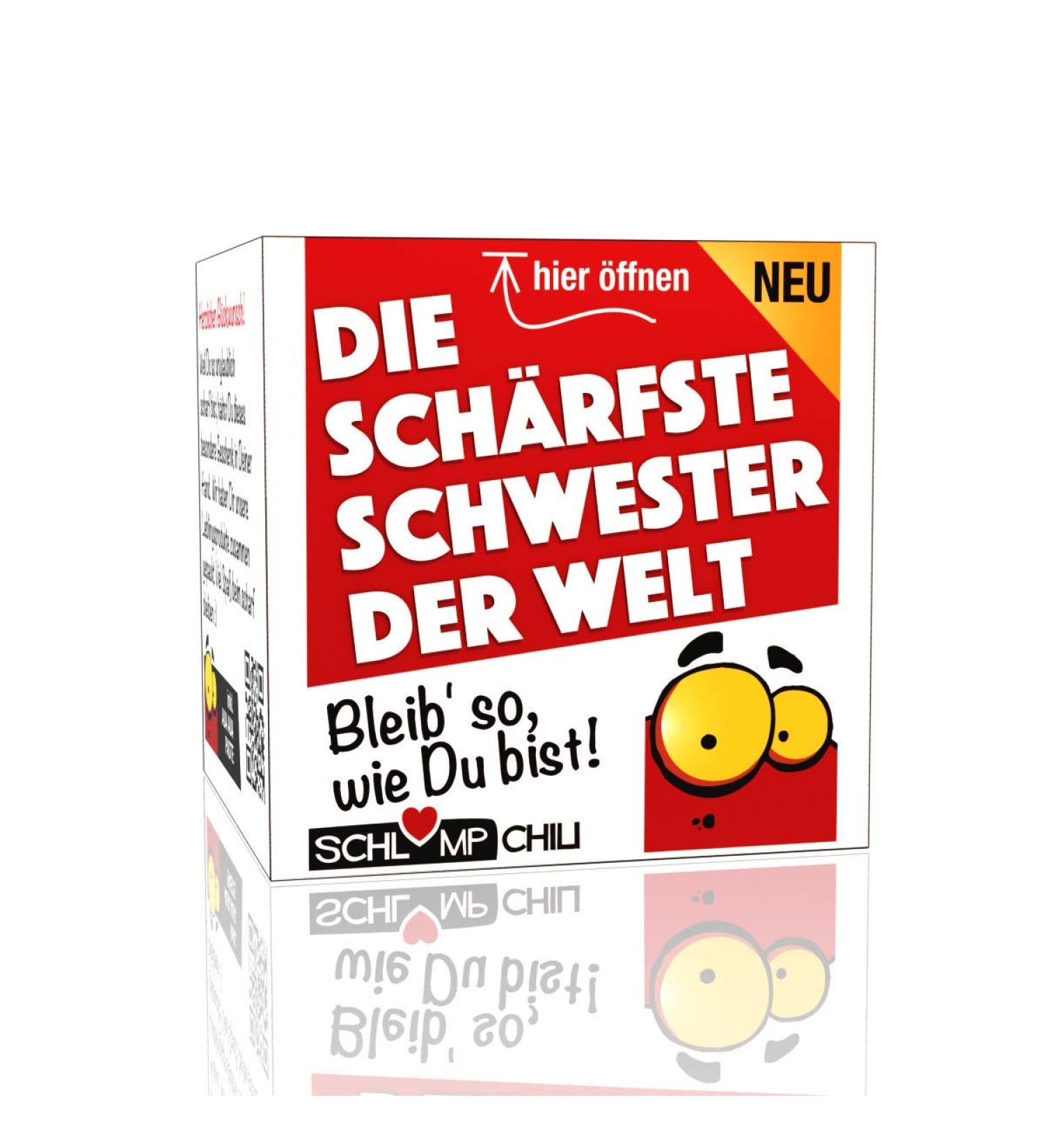 Schlump Chili - Unique Funny Gift Set for Sisters | Perfect Present for Women - Buy Online on SooperMarket.com