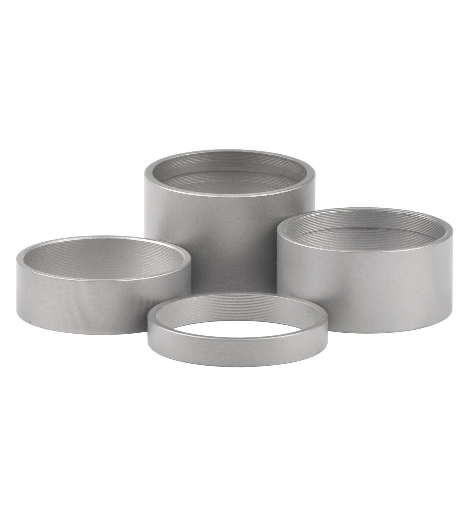 Wanyifa Titanium Headset Spacer 1-1/8 (5-20mm) Pack of 4 - Matte Finish - Buy Online on SooperMarket.com