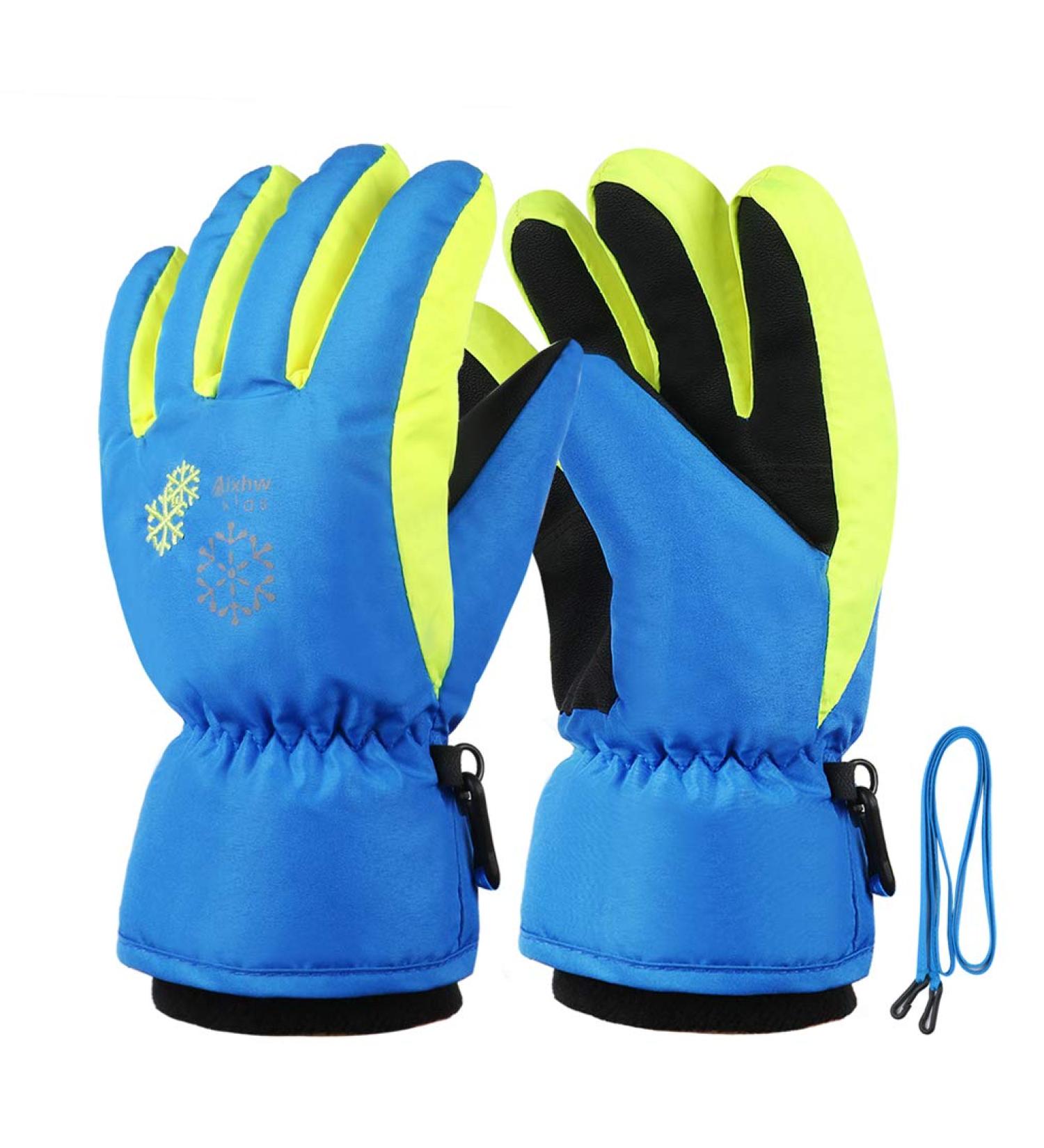 TBOONOR Winter Gloves for Kids | Warm Waterproof & Windproof Skiing Gloves for Boys & Girls (Ages 6-8) - Ideal for Outdoor Sports - Buy Online on SooperMarket.com