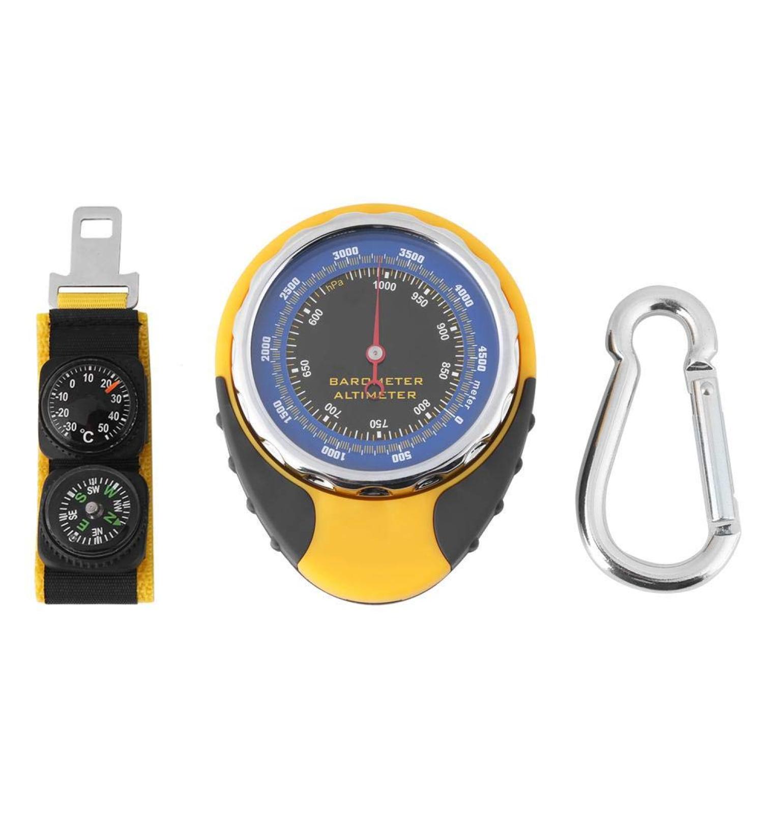 Yumili 4-in-1 Multifunctional Barometer | Portable Altimeter & Practical Travel Companion for Mountaineering - Buy Online on SooperMarket.com