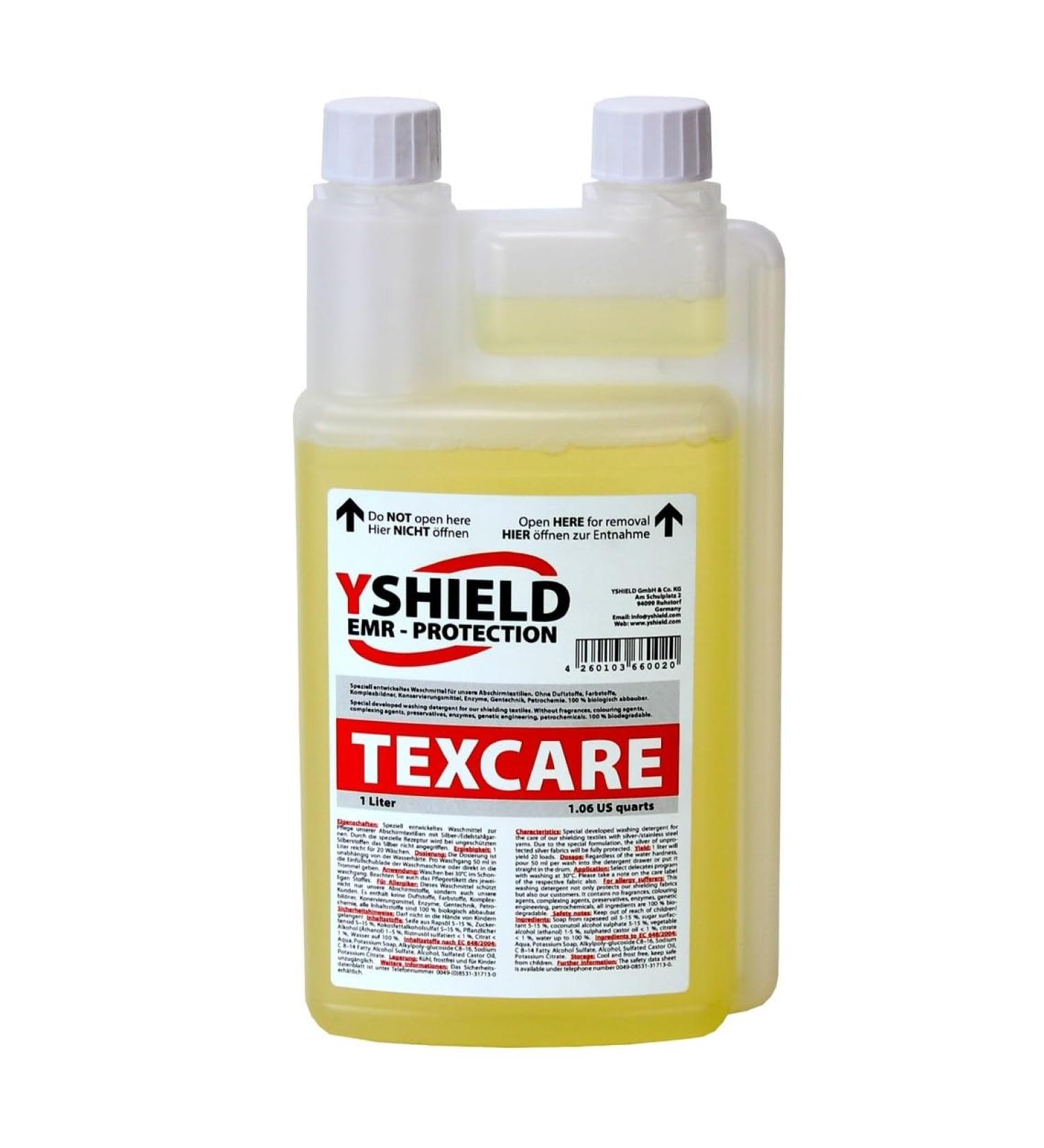 YSHIELD Washing detergent TEXCARE 1 Liter 1 Liter (1.06 US quarts)