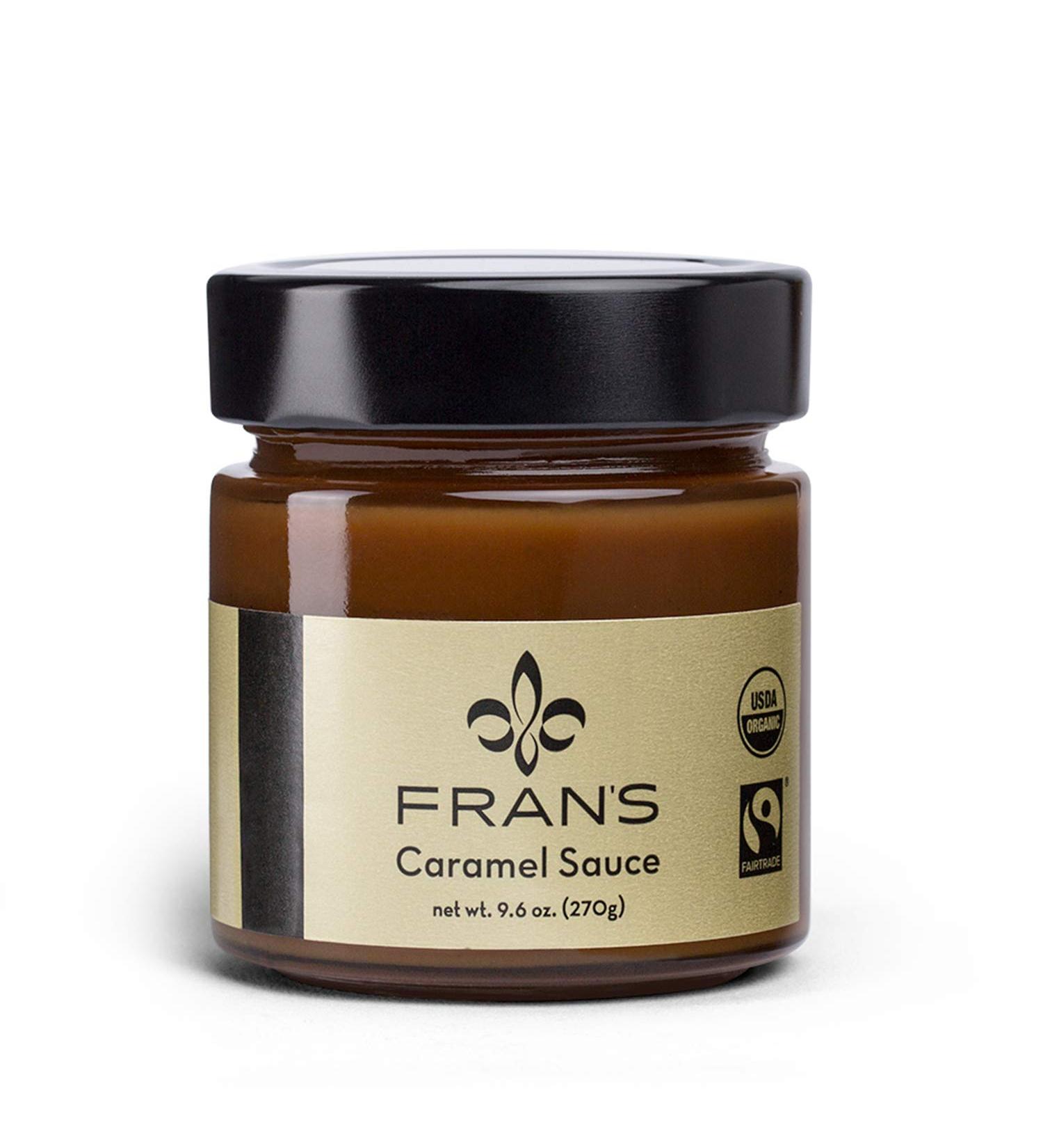 Fran's Chocolate Classic Caramel Sauce - 9 oz | Indulgent Gourmet Dessert Topping - Buy Online on SooperMarket.com