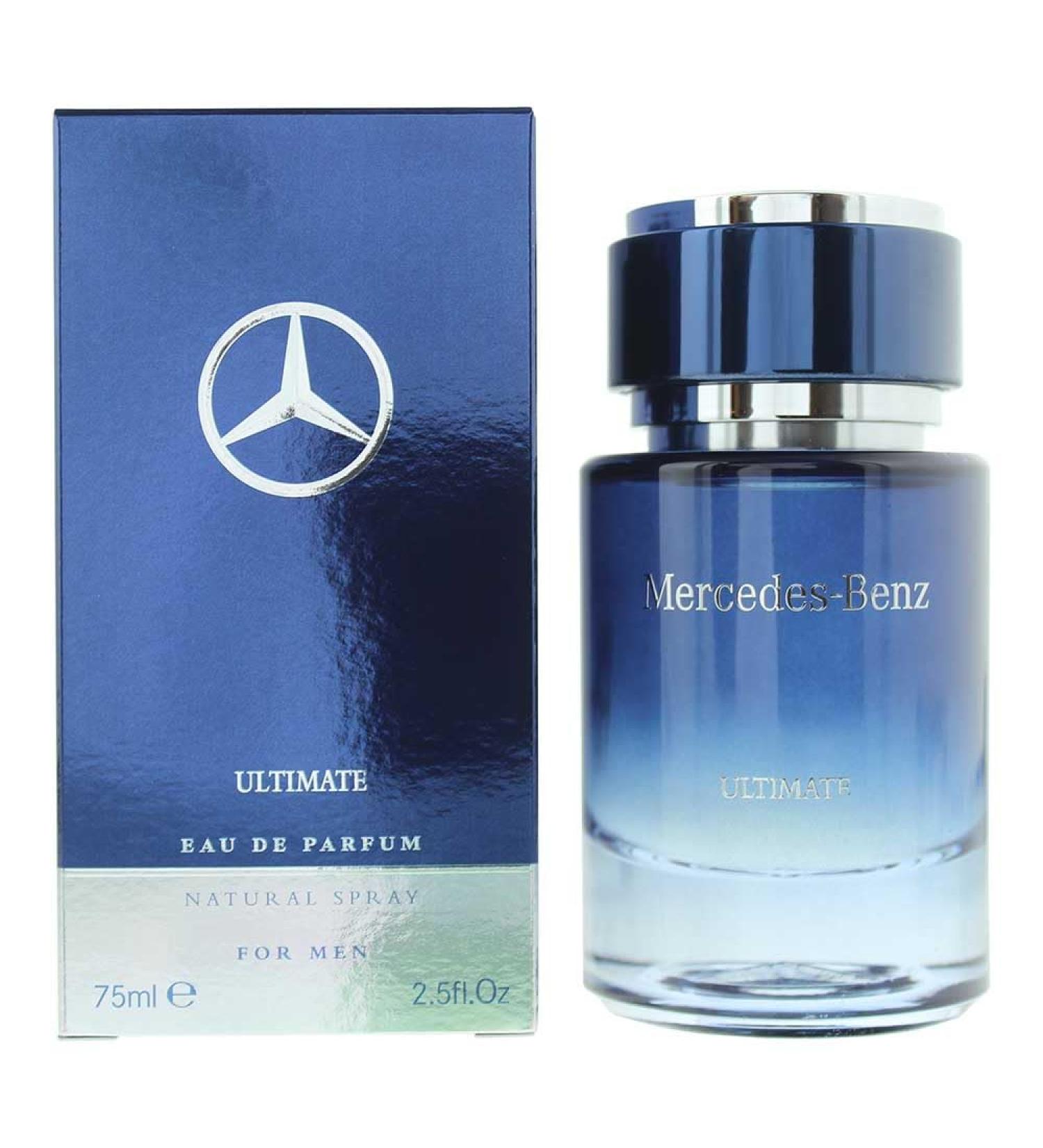 Mercedes-Benz For Men Ultimate - Eau de Parfum for Men - Long Lasting Mens Cologne - Amber Patchouli Cologne for Men - Perfume for Men - 2.5 oz - Buy Online on SooperMarket.com