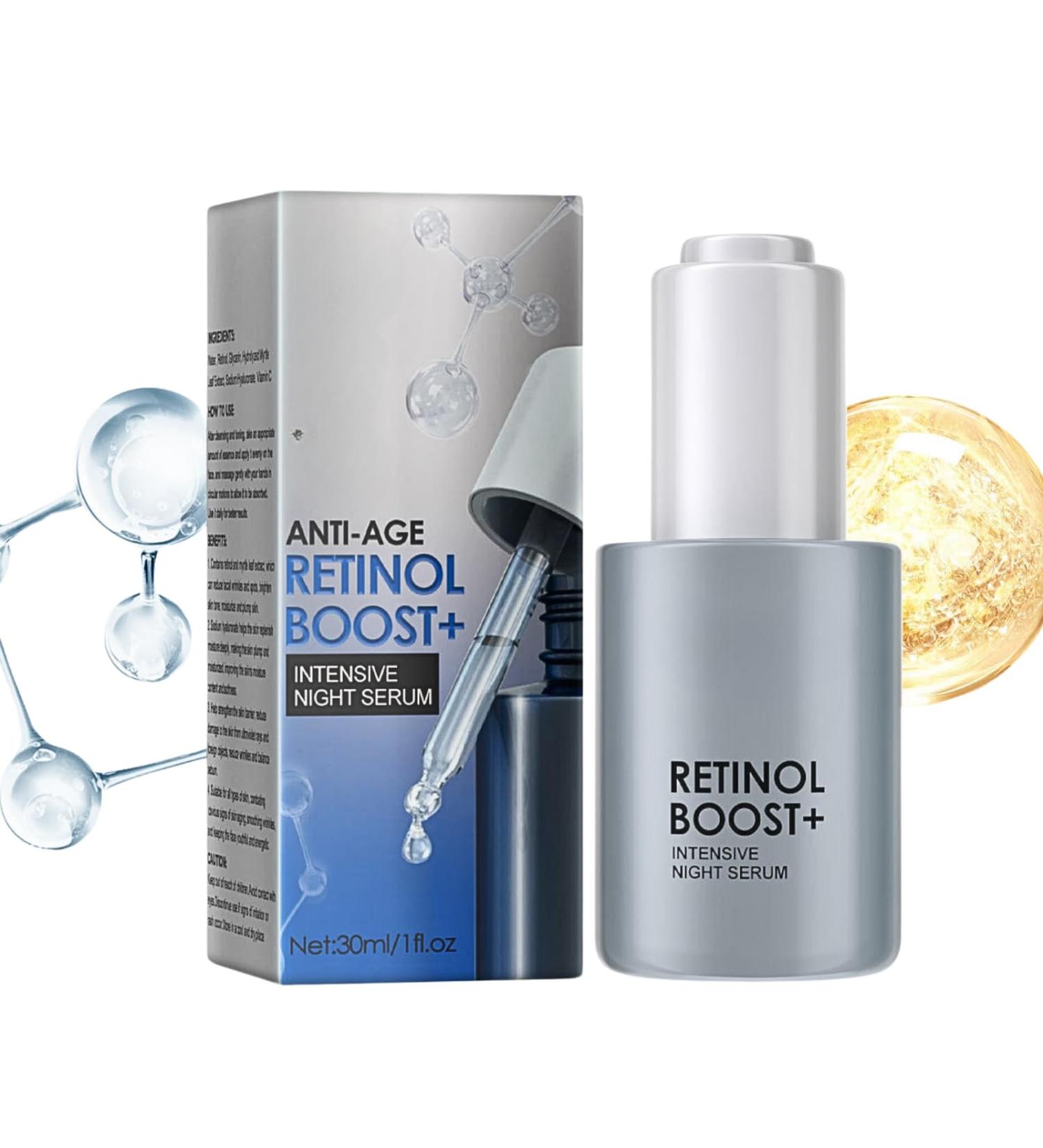 Retinol Face Night Serum Anti Wrinkle Serum Retinol Serum for Face Retinol Face Serum Face Moisturizer for Women Hydrating Serum Dark Spot Remover Anti Age Serum Plump and Smooth Skin - Buy Online on SooperMarket.com