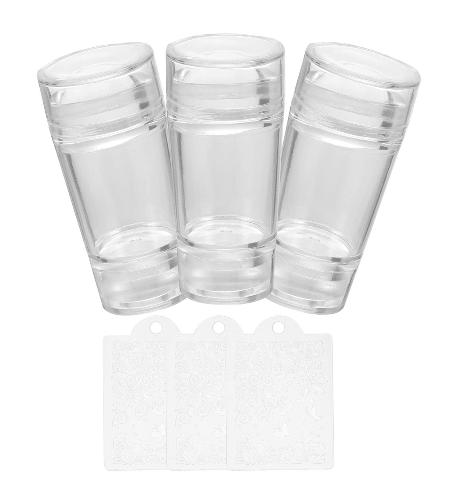 Shop Minkissy 3-Sentence Nail Art Silicone Stamp Perfect for DIY Nail Art | Clear Nail Stamp & Pressure Tool for Beautiful Manicure | International Shipping Available - Buy Online on SooperMarket.com