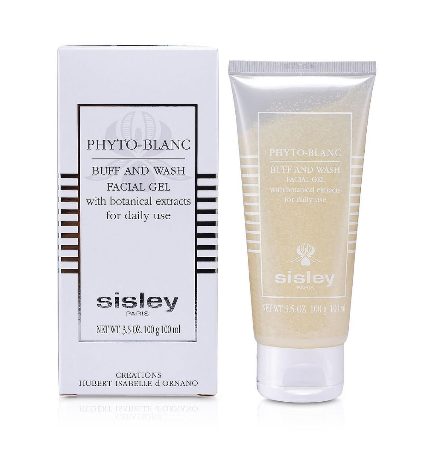 Sisley Phyto- Blanc Buff & Wash Facial Gel (tube)--100ml/FN131325/3.3 oz//