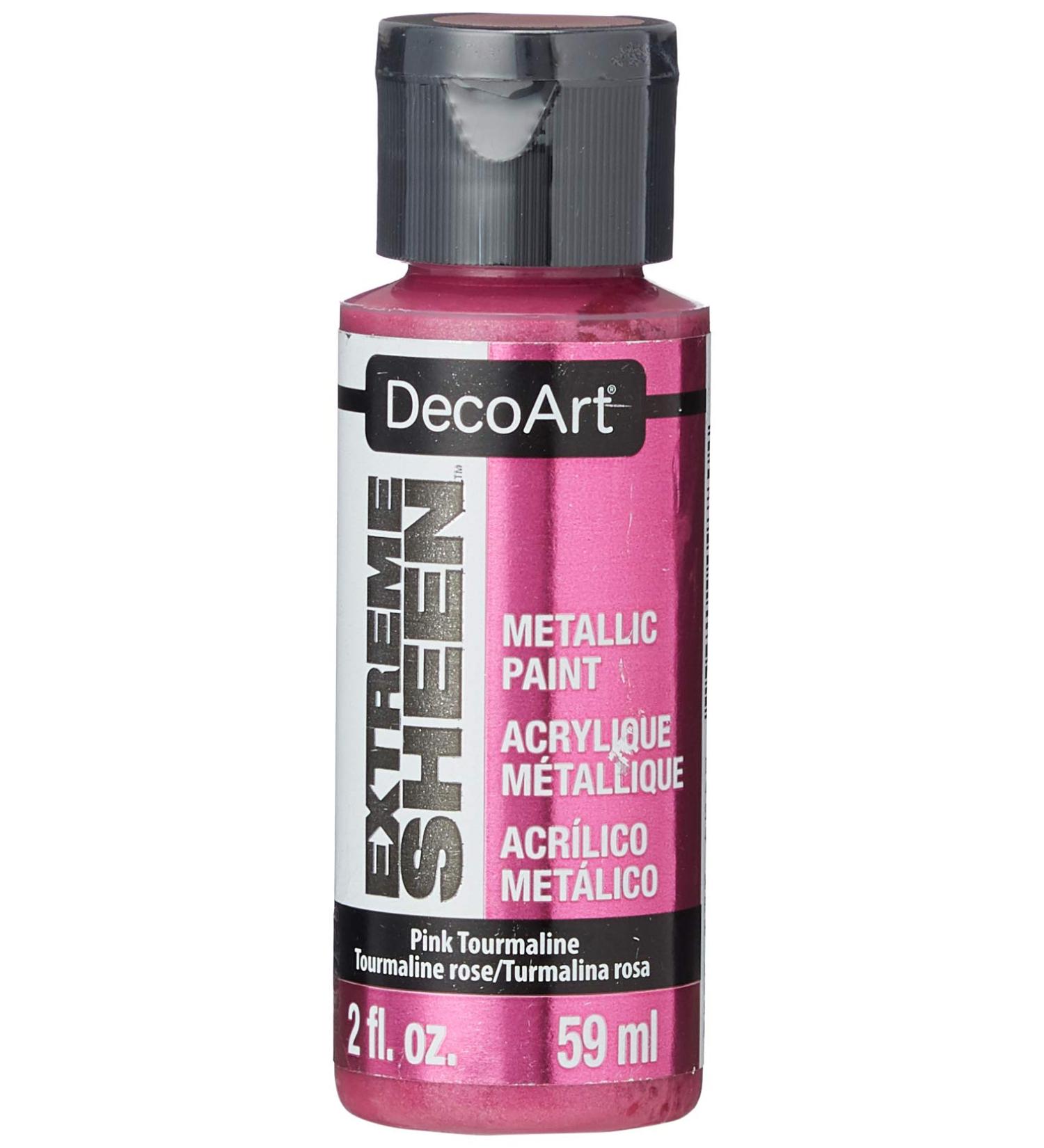 DecoArt Acrylic 2 Ounce Pink Tourmaline Extreme Sheen Paint 2 Fl Oz (Pack of 1) Pink Tourmaline - Buy Online on SooperMarket.com