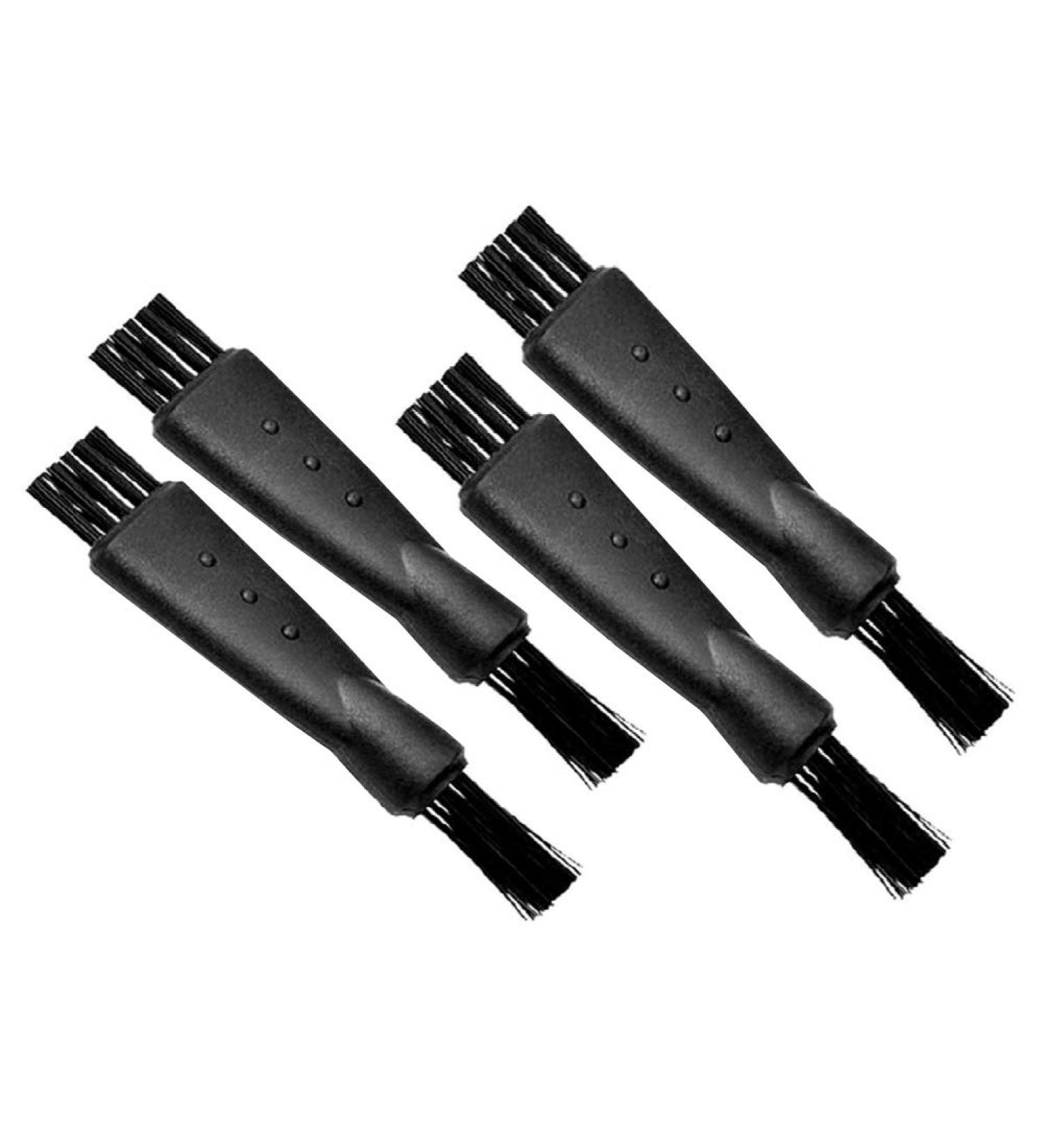 Uinfhyknd 4pcs Double Sided Razor Shaver Cleaning Brush | Men's Grooming Essential - Buy Online on SooperMarket.com