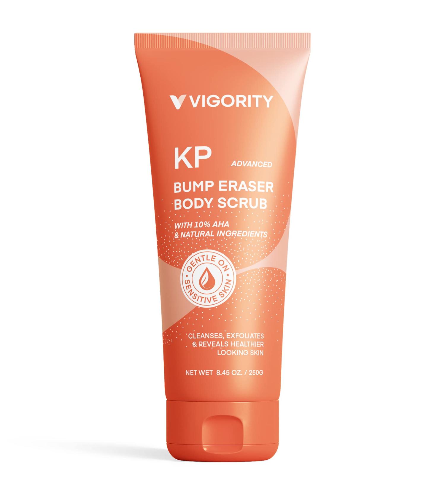 KP Bump Eraser Body Scrub - Exfoliating Strawberry Legs Treatment for Women & Men - 8.45oz - Buy Online on SooperMarket.com