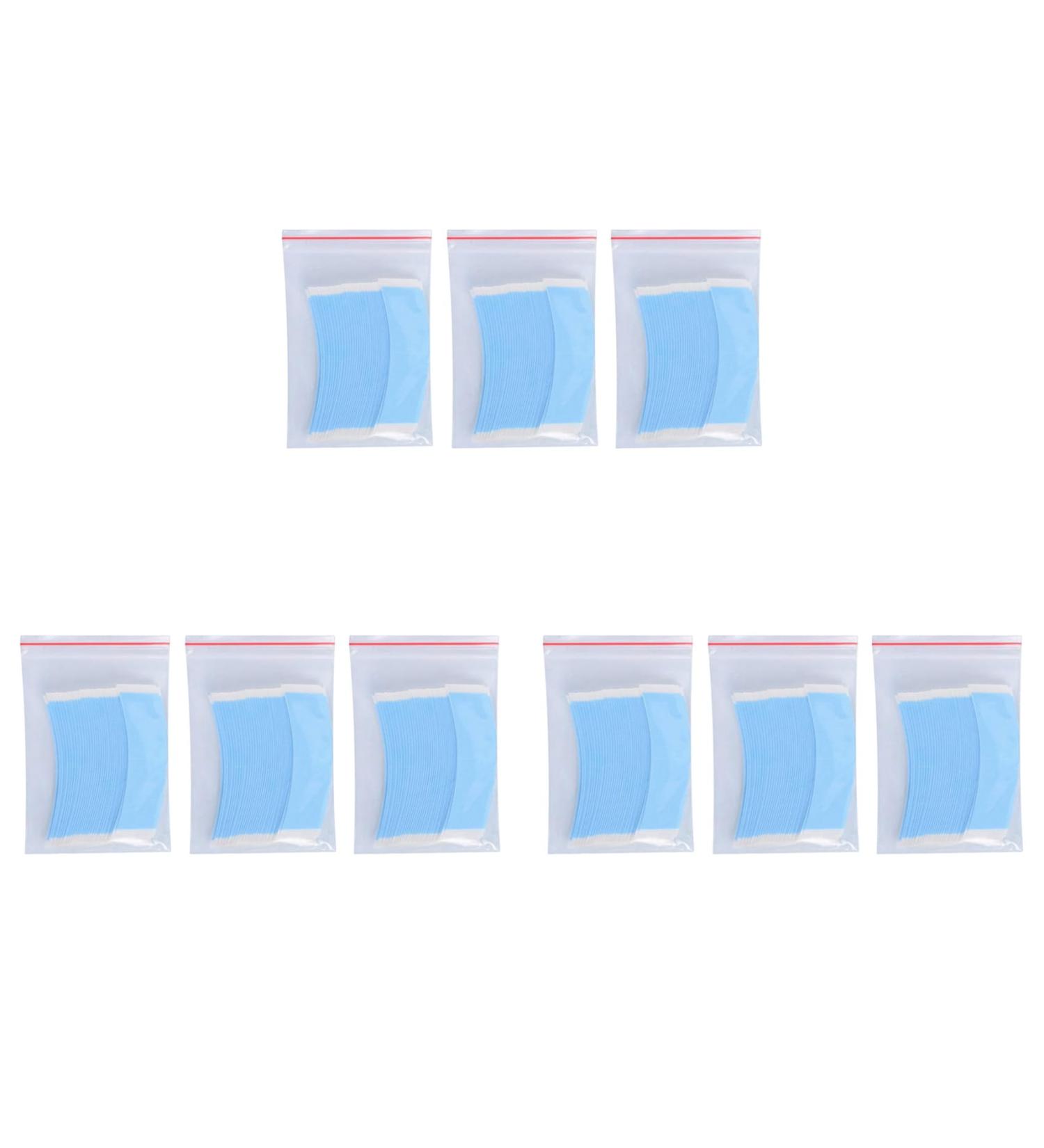 Bcowtte 324Pc/Lot Strong Wig Double Tape Strips Fixed Hair System Adhesive Extension Lace Wig Waterproof Sweat Wig Film Adhesive - Buy Online on SooperMarket.com