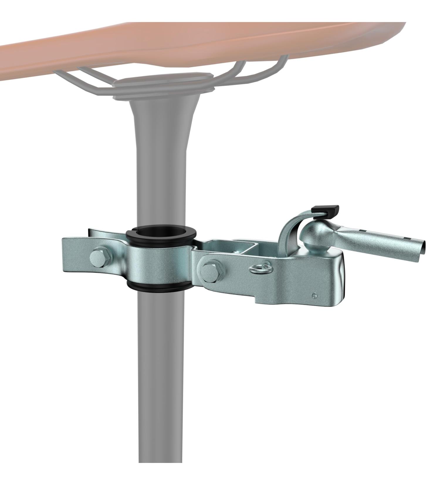 NICEDACK Tower Coupling for Bicycles | Galvanized Steel Bicycle Trailer Coupling Compatible with All Bicycle Saddles - Buy Online on SooperMarket.com