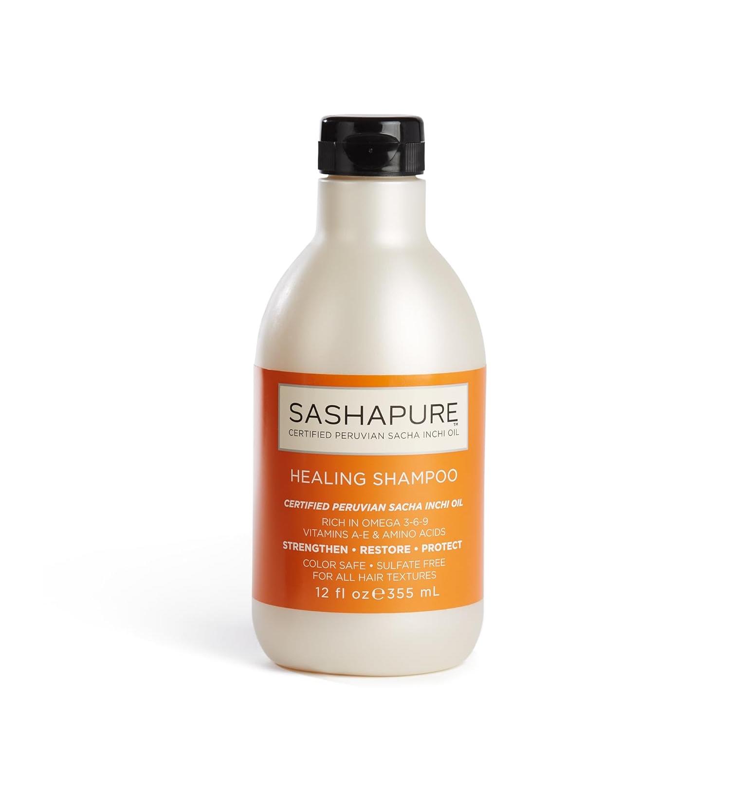 Sashapure Perfectly Defining Curl Cream with Sacha Inchi Oil - Color Safe, Sulfate-Free, Hydrating, Frizz Control - 8.5 fl.oz - Buy Online on SooperMarket.com