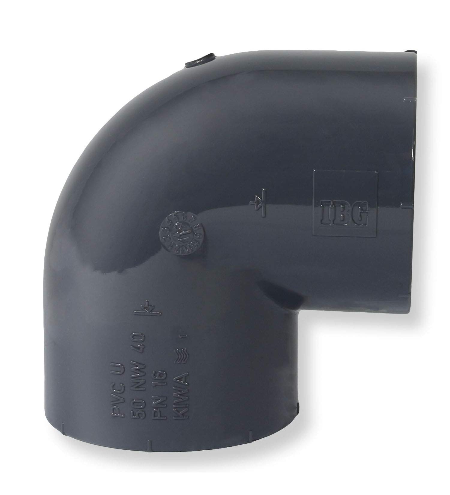 Buy Paradies Pool PVC Fitting Angle 90 50 mm - High-Quality European Adhesive Sleeves - International Shipping Available - Buy Online on SooperMarket.com