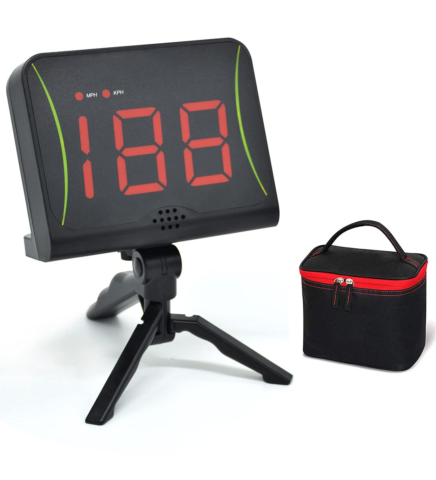 Oye Baseball Speed Radar | Accurate Speed Measuring Device with LED Display | MPH & KPH | Ideal for Hockey & Football - Buy Online on SooperMarket.com