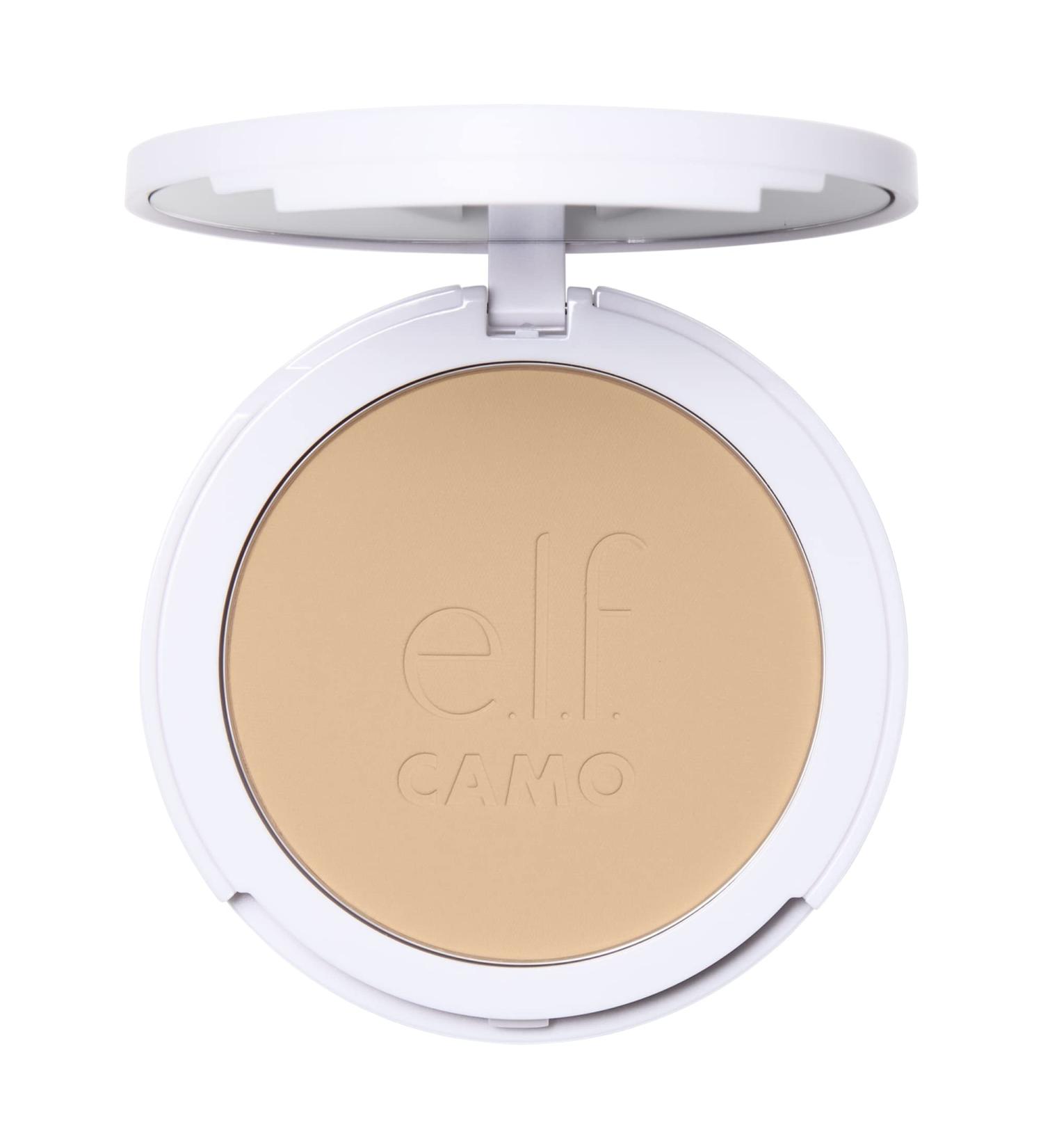 e.l.f. Camo Powder Foundation Light 240 W 8g - Primer-Infused, Buildable Coverage - Long-Lasting Formula - Medium-to-Full Coverage - Pack of 1 - Buy Online on SooperMarket.com