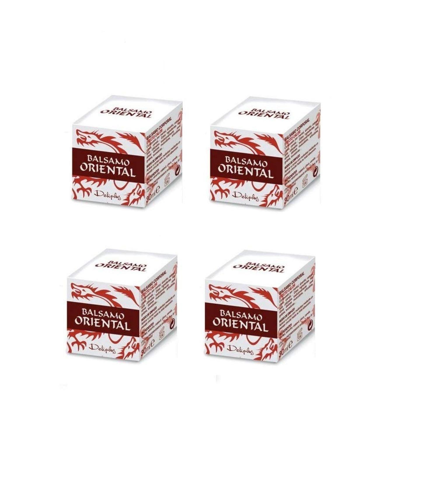 Oriental Corporal Balm Heat Effect 30ml. Pack of 4