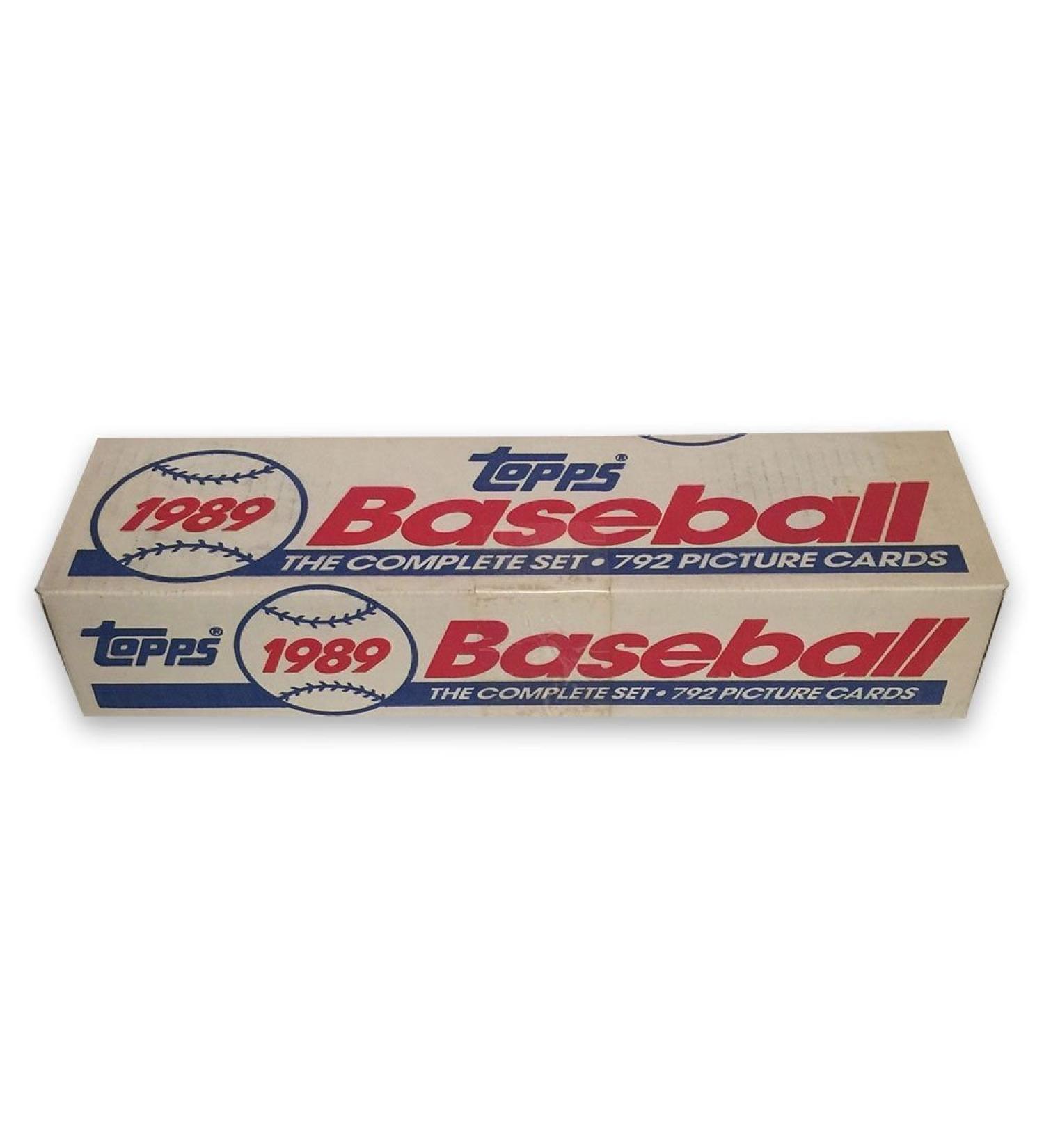 1989 Topps Complete Set (MLB - Baseball - 792 Cards - Randy Johnson RC) (Factory Sealed)