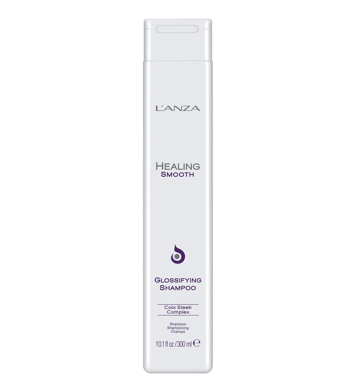 L'ANZA Healing Smooth Glossifying Shampoo - Nourishing, Repairing, & Boosting Hair Shine - 10.14 Fl Oz - Buy Online on SooperMarket.com