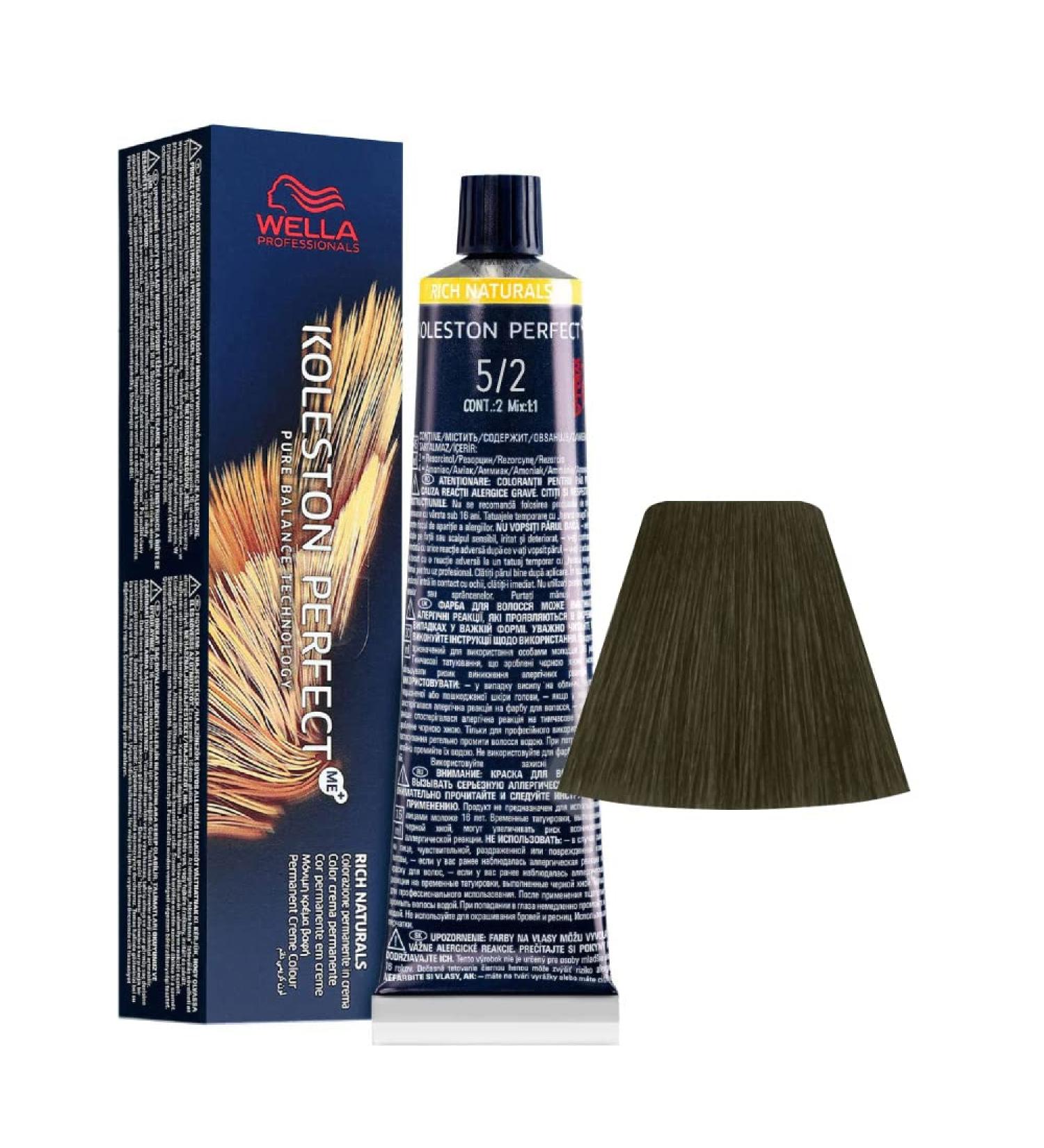 Wella Koleston Perfect ME+ 5/2 Light Brown Matt 60 ml