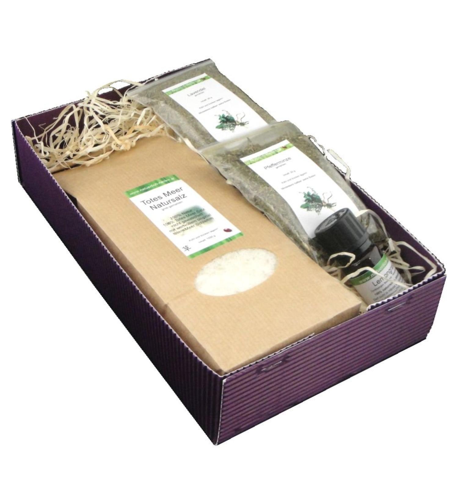 Natural bath salt "vitalizing" to make yourself