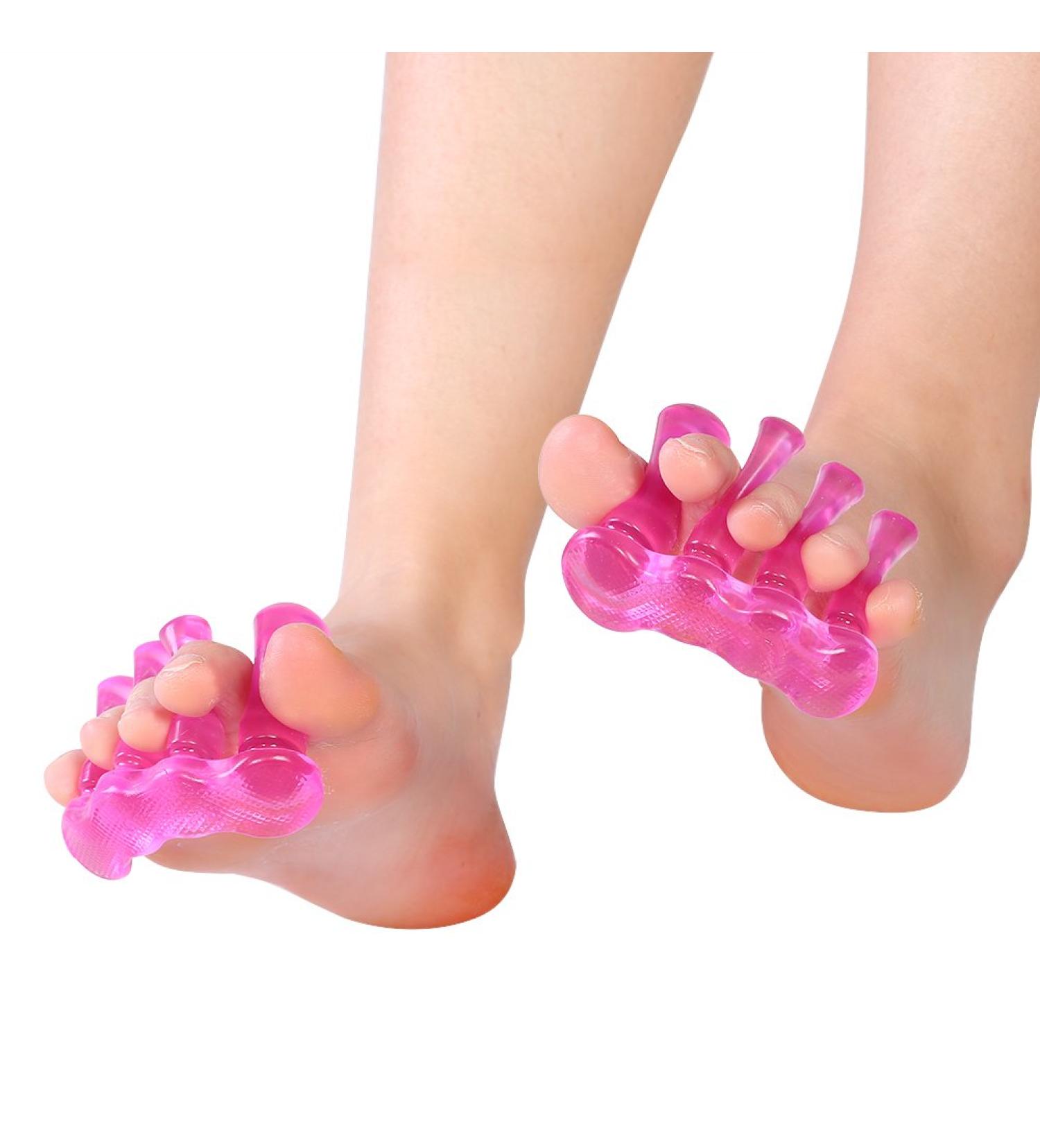 Rosa Silicone Toe Separator & Valgus Stretchers | Hammer Toe & Bunion Correction for Men & Women - International Shipping - Buy Online on SooperMarket.com