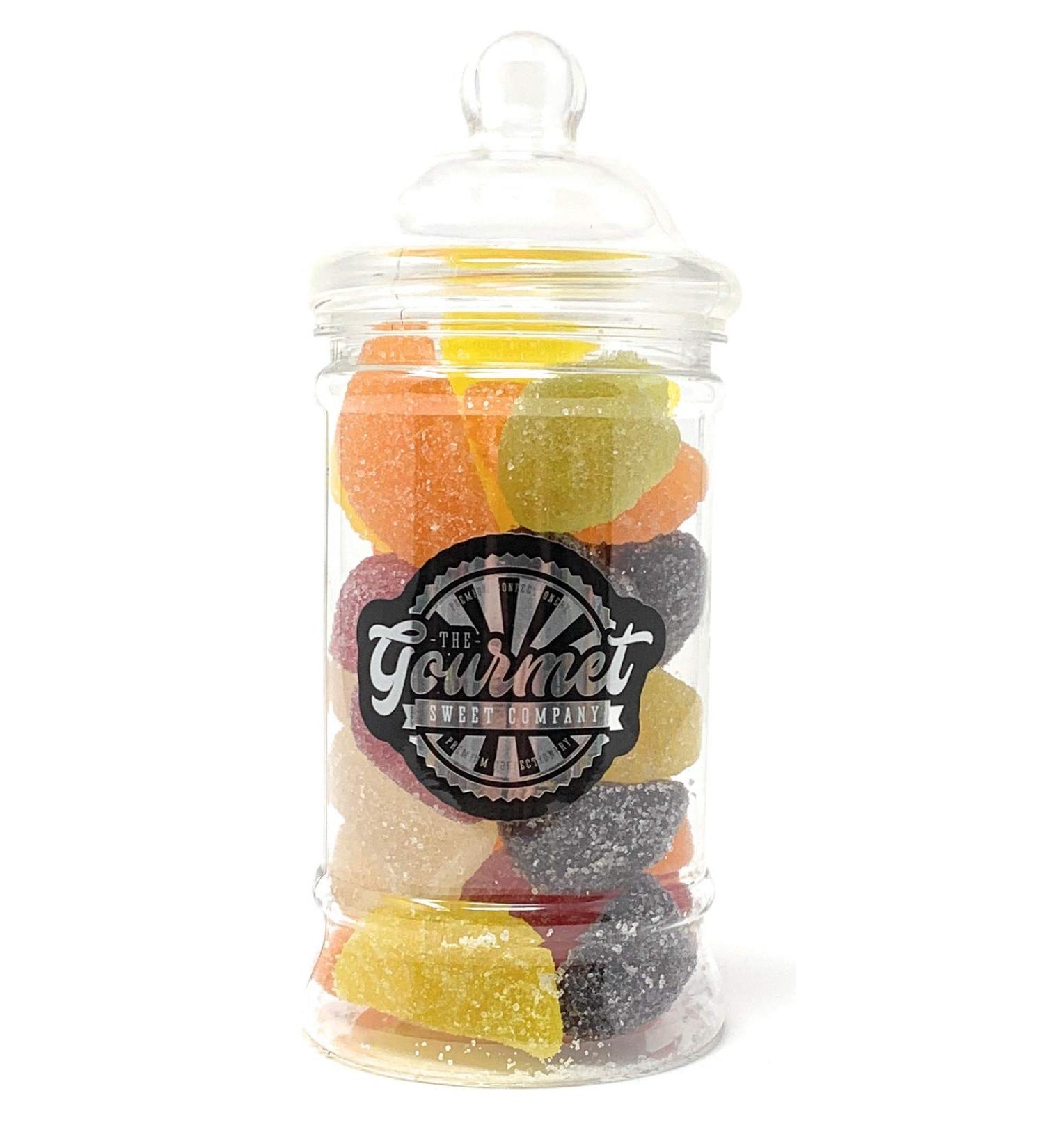 Fruit Jellies Victorian Gift Jar by The Gourmet Sweet Company