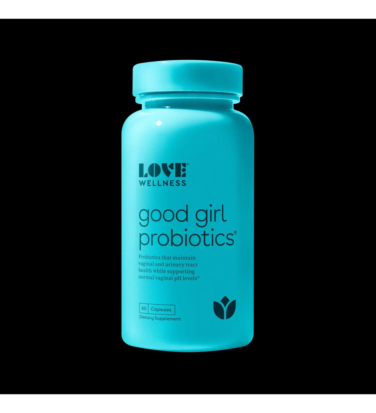 LLK Good Girl Vaginal Probiotics for Women - 60 Capsules | Supports Vaginal Flora | Dairy & Gluten-Free - Buy Online on SooperMarket.com