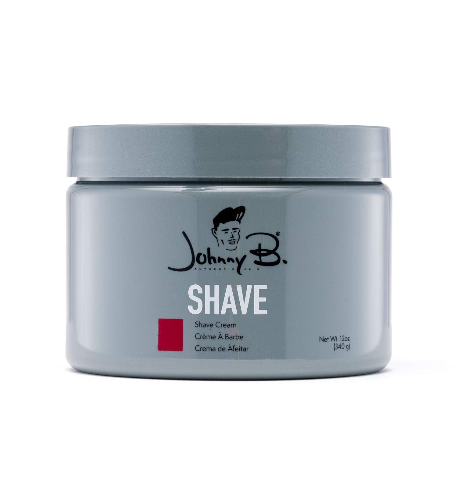JOHNNY B. Premium Men's Shave Cream 12 oz - Best Shaving Cream for Smooth Skin | International Shipping Available - Buy Online on SooperMarket.com