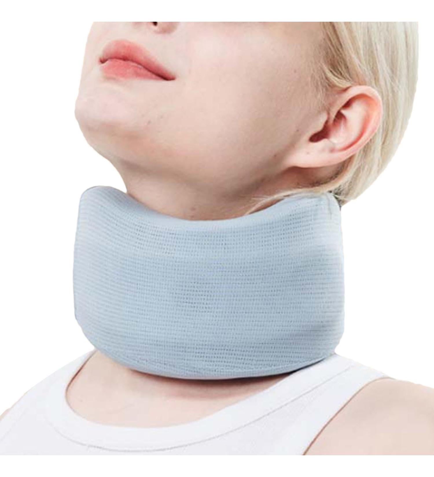 Cervical Neck Brace | Adjustable Soft Foam Wraps Neck Support | Foam Cervical Collar Relieves Neck and Spine Pressure for Women & Men Keeps Vertebrae Stable - Buy Online on SooperMarket.com