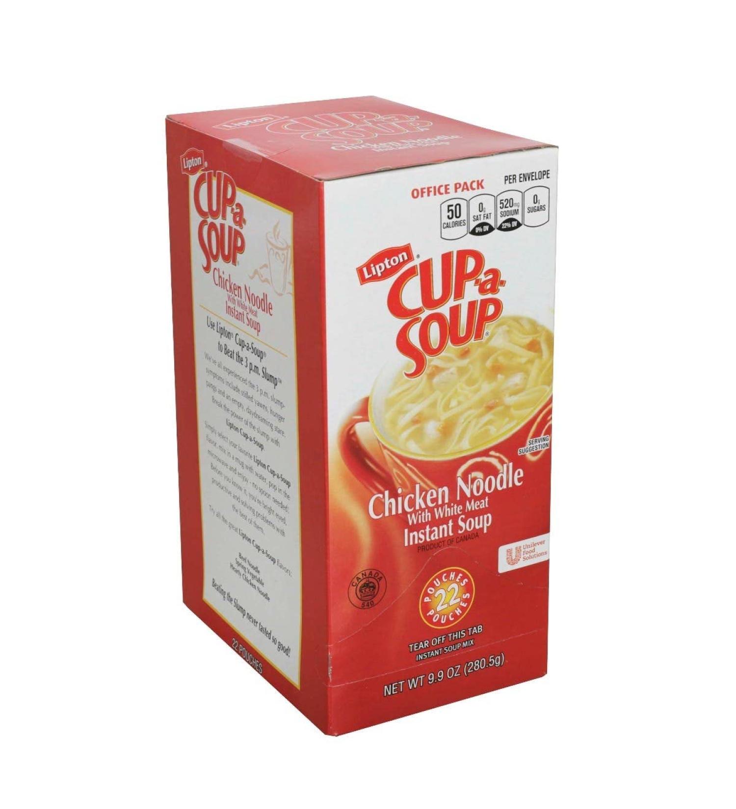 Lipton Instant Chicken Noodle Soup - 22 Envelopes/Box x 4 Boxes/Case - Buy Online on SooperMarket.com