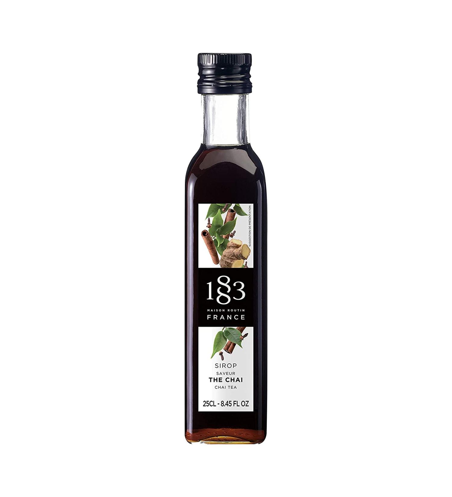 Routin 1883 Premium Chai Tea Syrup 250ml | Glass Bottle Chai Tea - Buy Online on SooperMarket.com