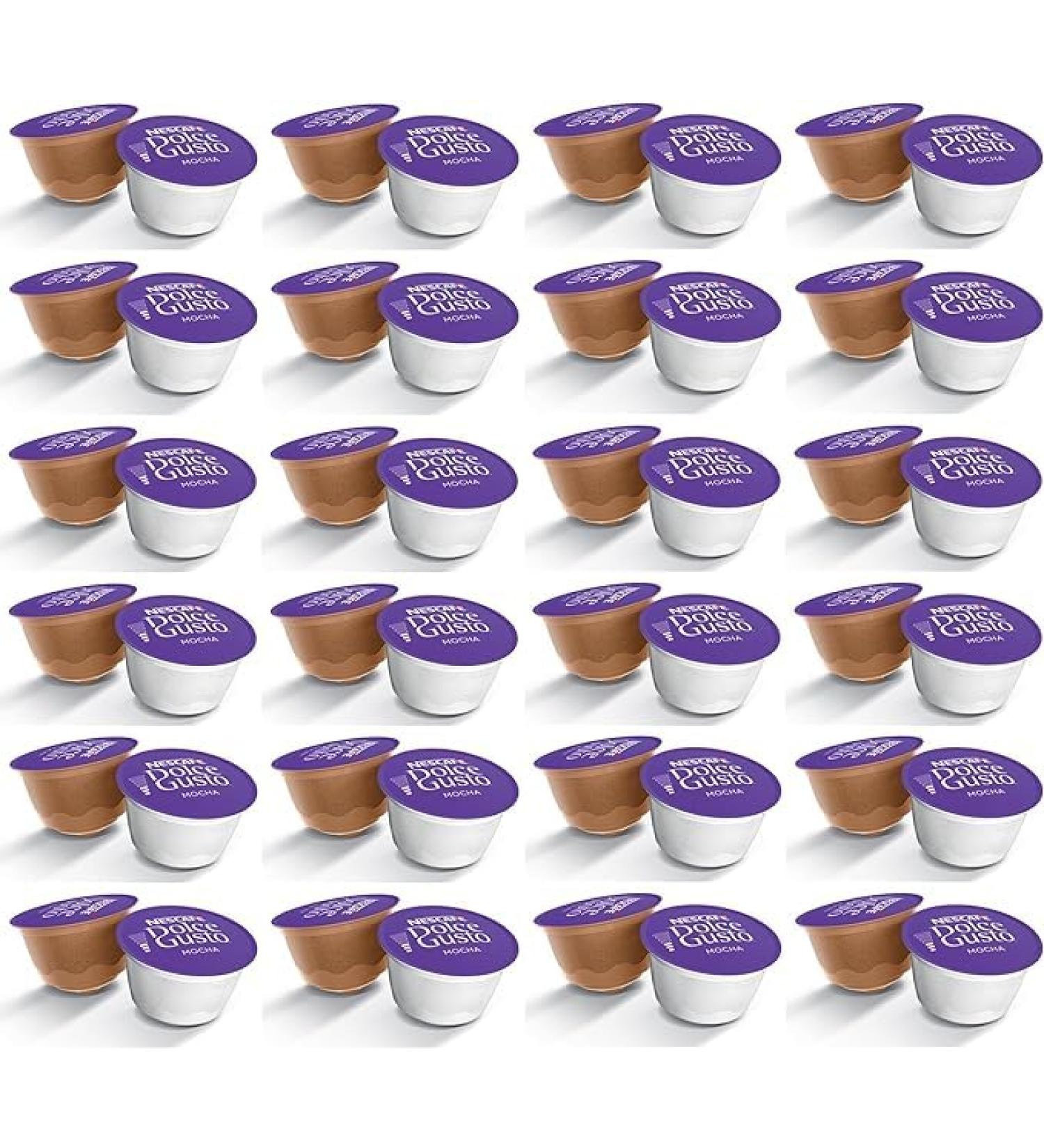 Buy 10 20 30 50 80 & 100 Compatible With Dolce Gusto Coffee Pods: Mocha - SOLD LOOSE