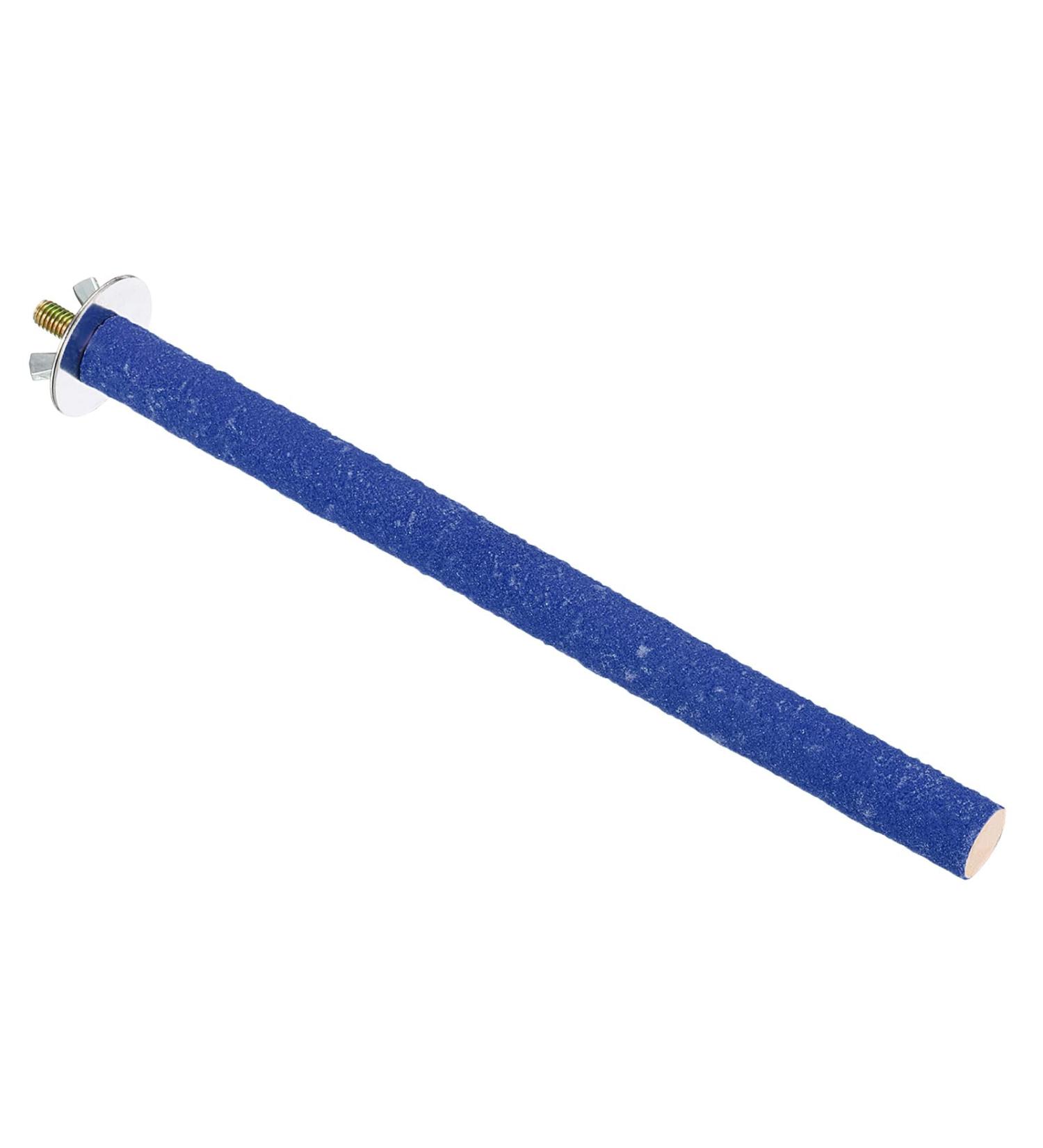 Patikil 0.6x7.9 Vogel Paw Bird Wood Perch Stand Cage Accessories for Small Birds & Parrots - Budgerigar Blue - Buy Online on SooperMarket.com