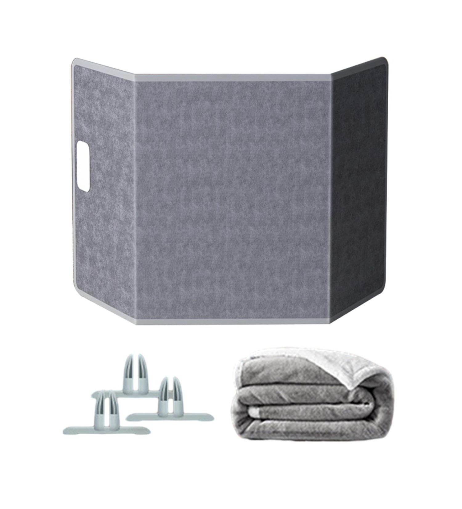F Fityle Portable Space Heater - Under Desk Heated Foot Warmer with 3 Sides Cover for Cozy Comfort - Buy Online on SooperMarket.com