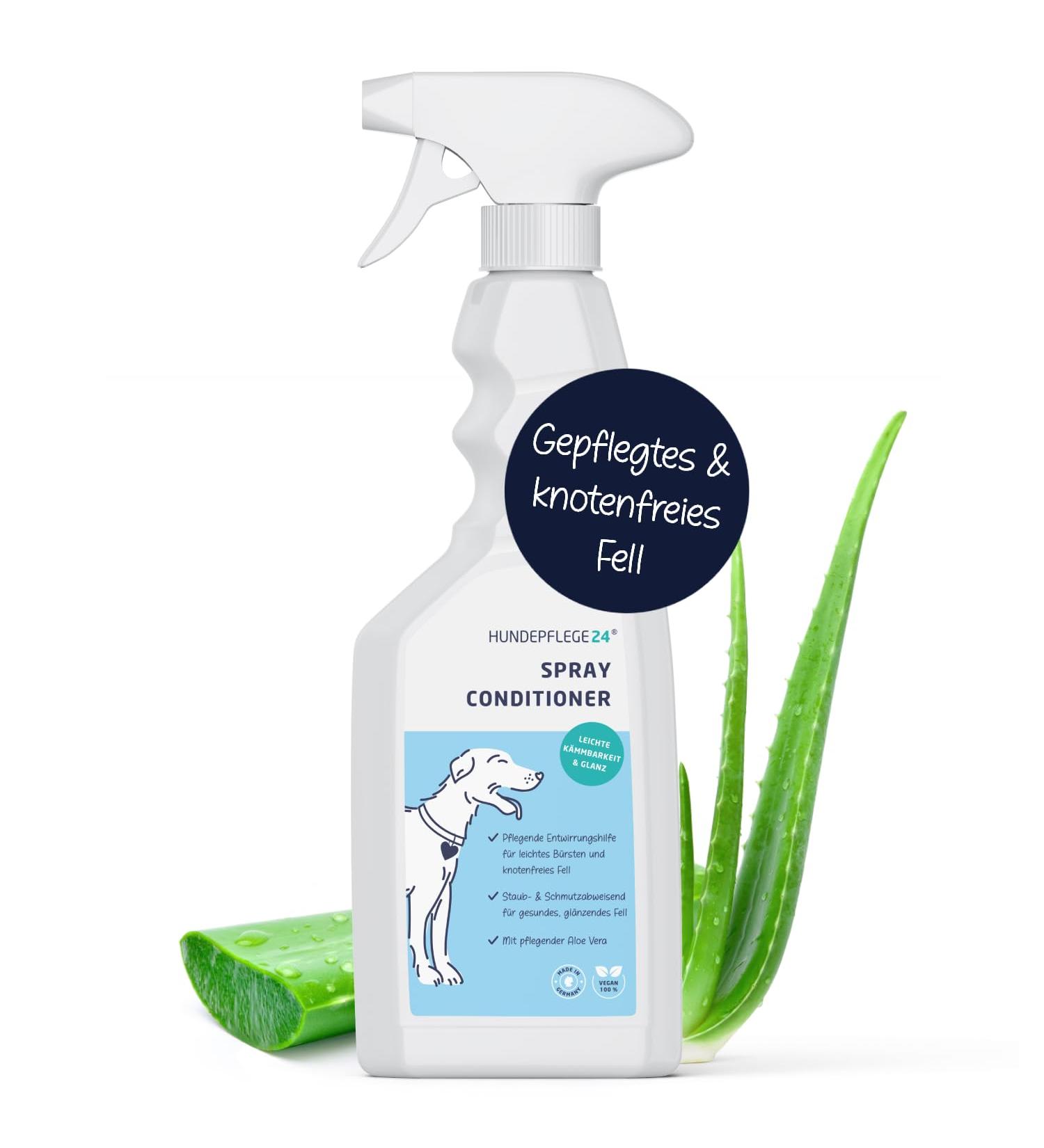 Dog Care24 Conditioner - Gentle Combing Aid & De-Filter Spray for Dogs & Cats | 500ml - Effective Fur Care for Long & Short Hair - Buy Online on SooperMarket.com