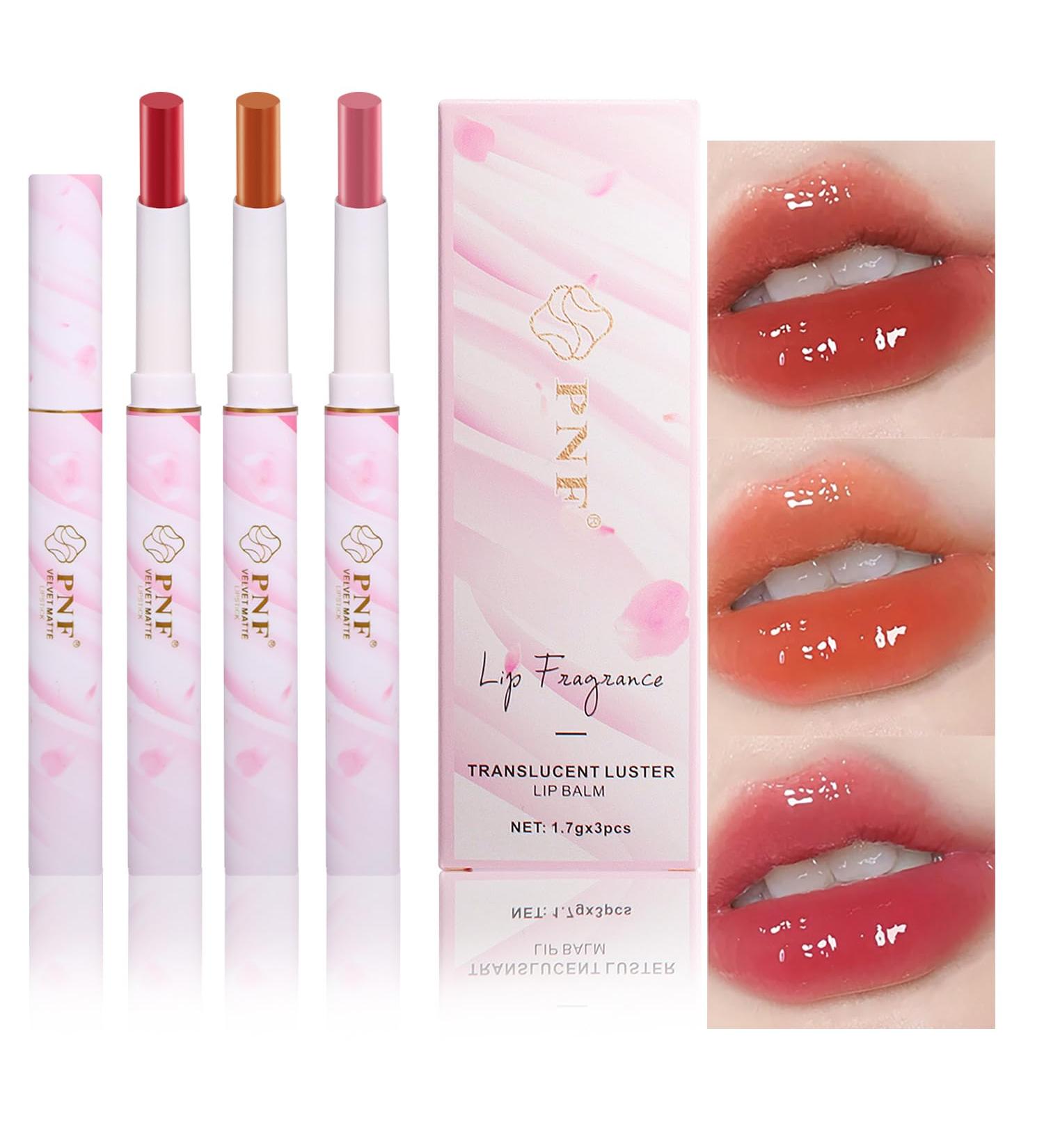 Shop Aderier 3x Shine Lipstick - Moisturizing Vegan Lip Balm Glossy Finish Hydrating Formula | International Shipping - Buy Online on SooperMarket.com