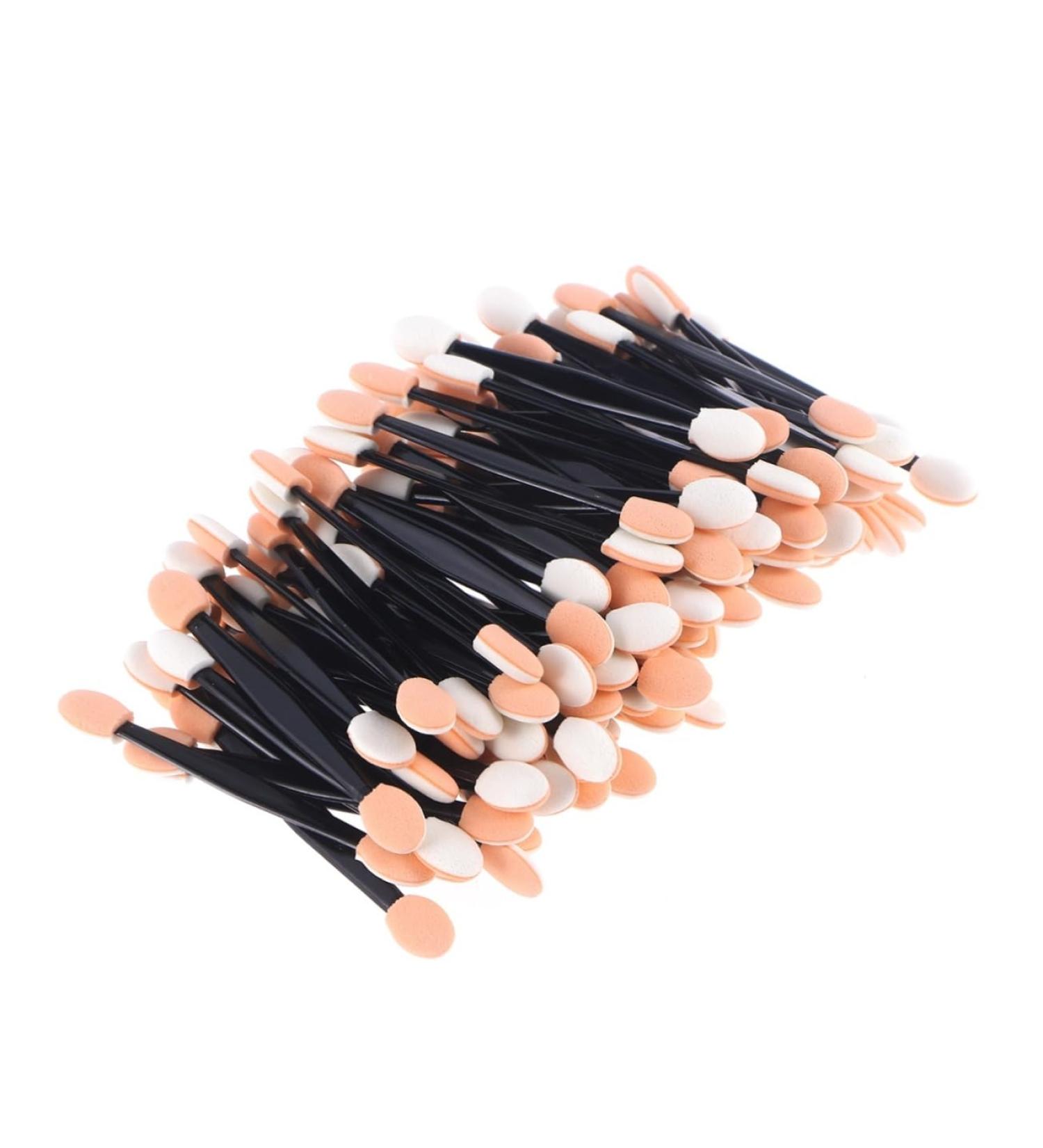 WOONEKY 100pcs Eyeshadow Sponge Eyeshadow Makeup Sponge Sponge Applicator Brush - Buy Online on SooperMarket.com