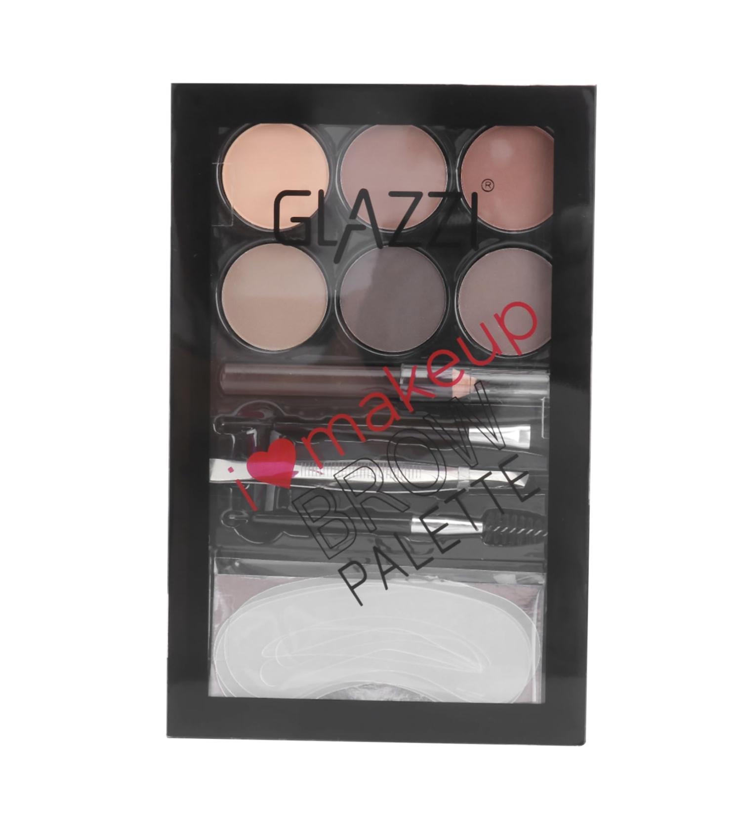 FOYTOKI 1 Set Eyebrow Powder Set Eyebrow Powder Cosmetic Waterproof Makeup Supply Abs Brush Eyebrow Pencil - Buy Online on SooperMarket.com