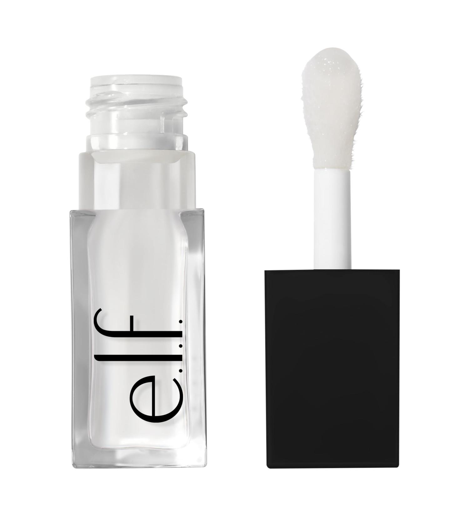 e.l.f. Glow Reviver Lip Oil Nourishing Tinted Lip Oil For A High-Shine Finish Infused With Jojoba Oil Vegan & Cruelty-Free Crystal Clear Crystal Clear 7.6 ml (Pack of 1) - Buy Online on SooperMarket.com