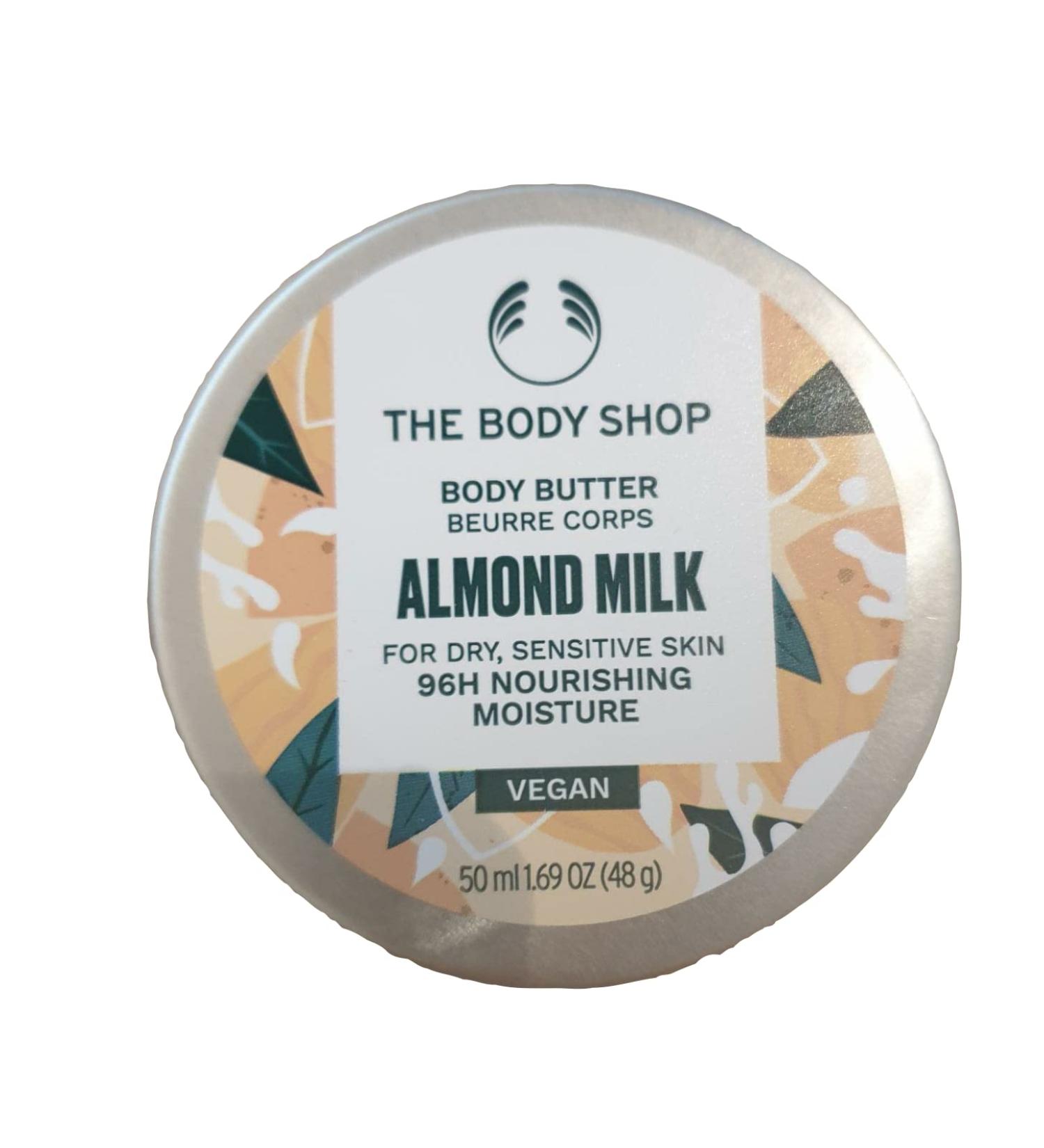 THE BODY SHOP Almond Milk Butter for Dry and Sensitive Skin: 96 hours moisture 50 ml