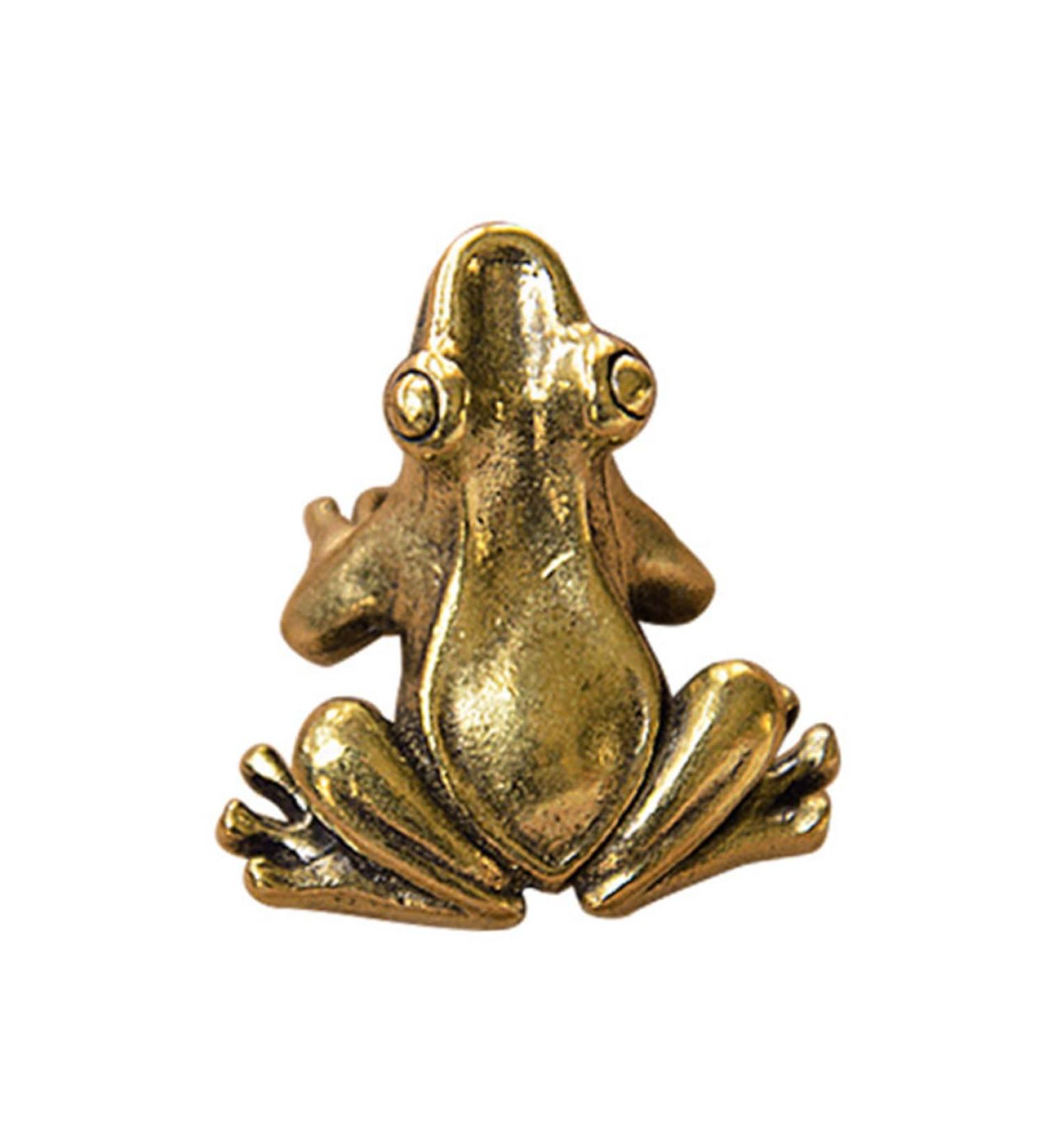Alipis 1pc Figures Vivid Desktop Delicate Adornment Keychain Frog-designed Tabletop Vintage Pet Tea - Buy Online on SooperMarket.com