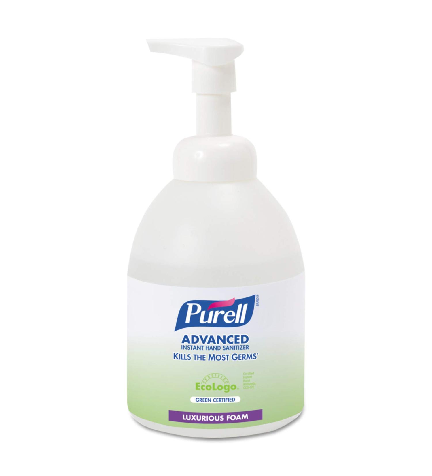PURELL Advanced Hand Sanitizer Foam EcoLogo Certified 535 mL Pump Bottle (Pack of 4) - Buy Online on SooperMarket.com